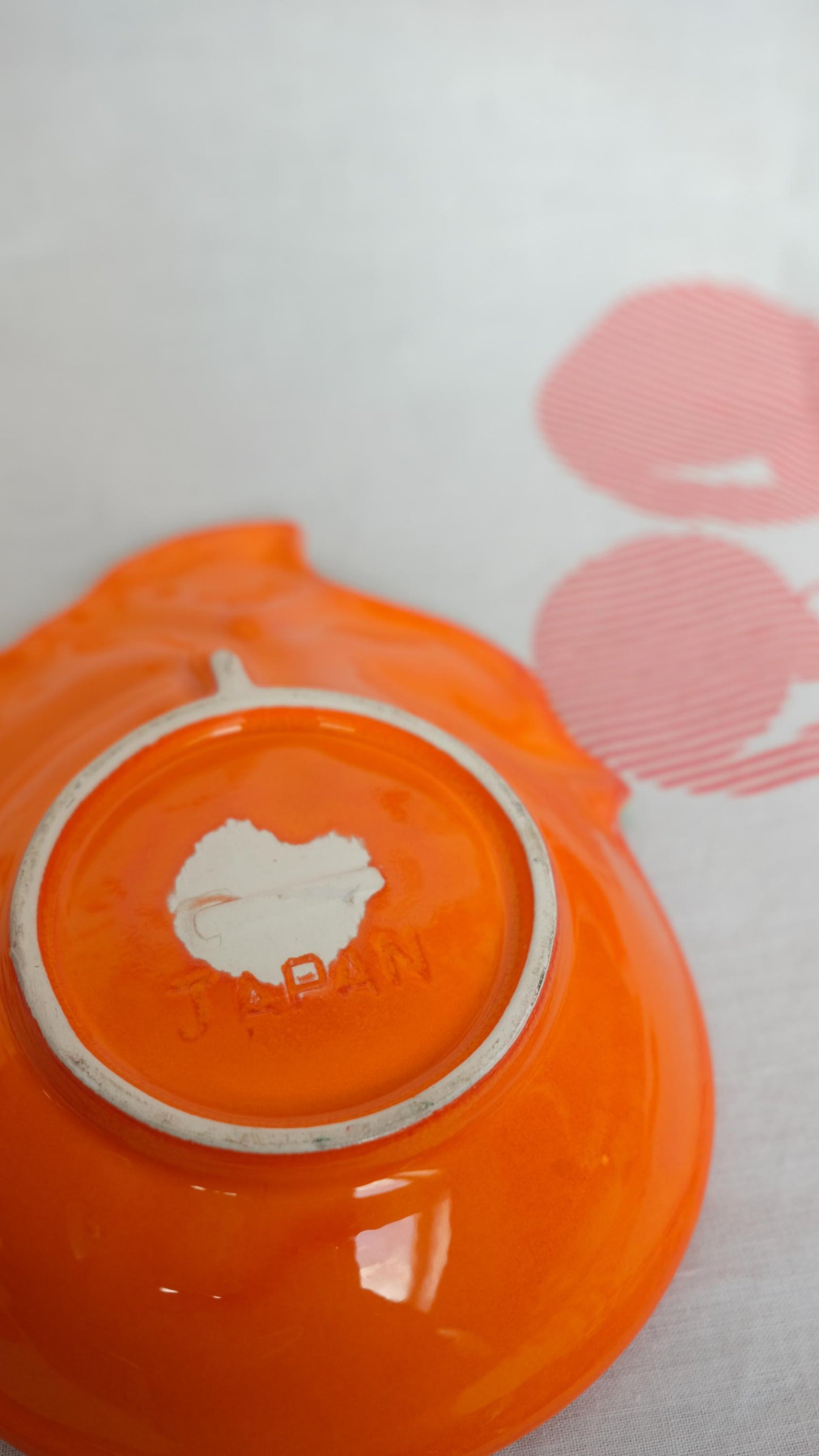 Ravier en forme d'orange, made in Japan