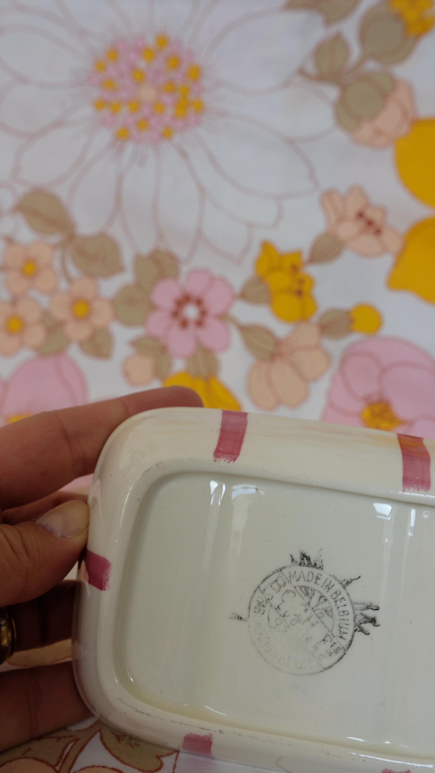 Porte savon Boch Louvières en Céramique