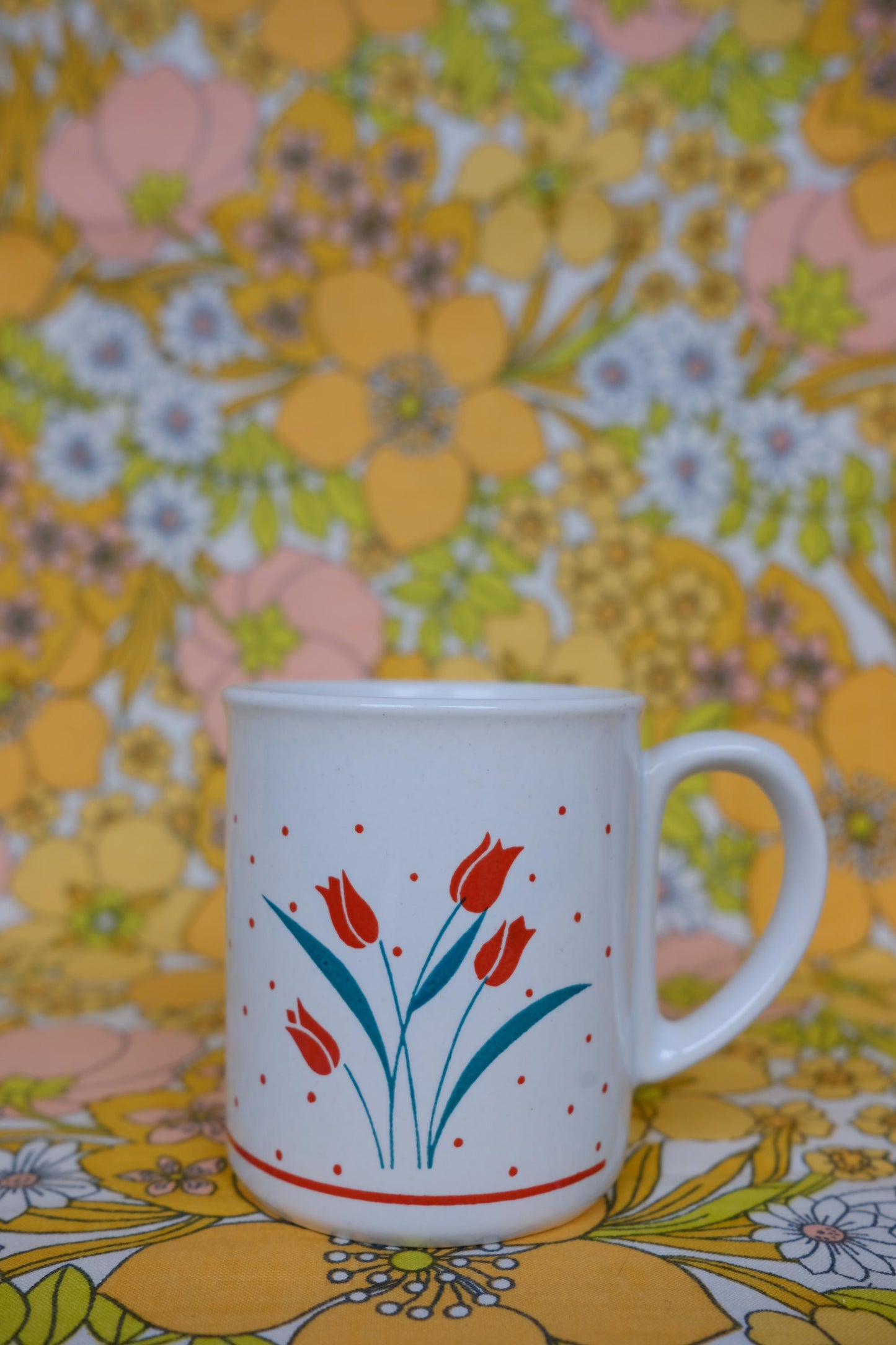 Mug tulipes