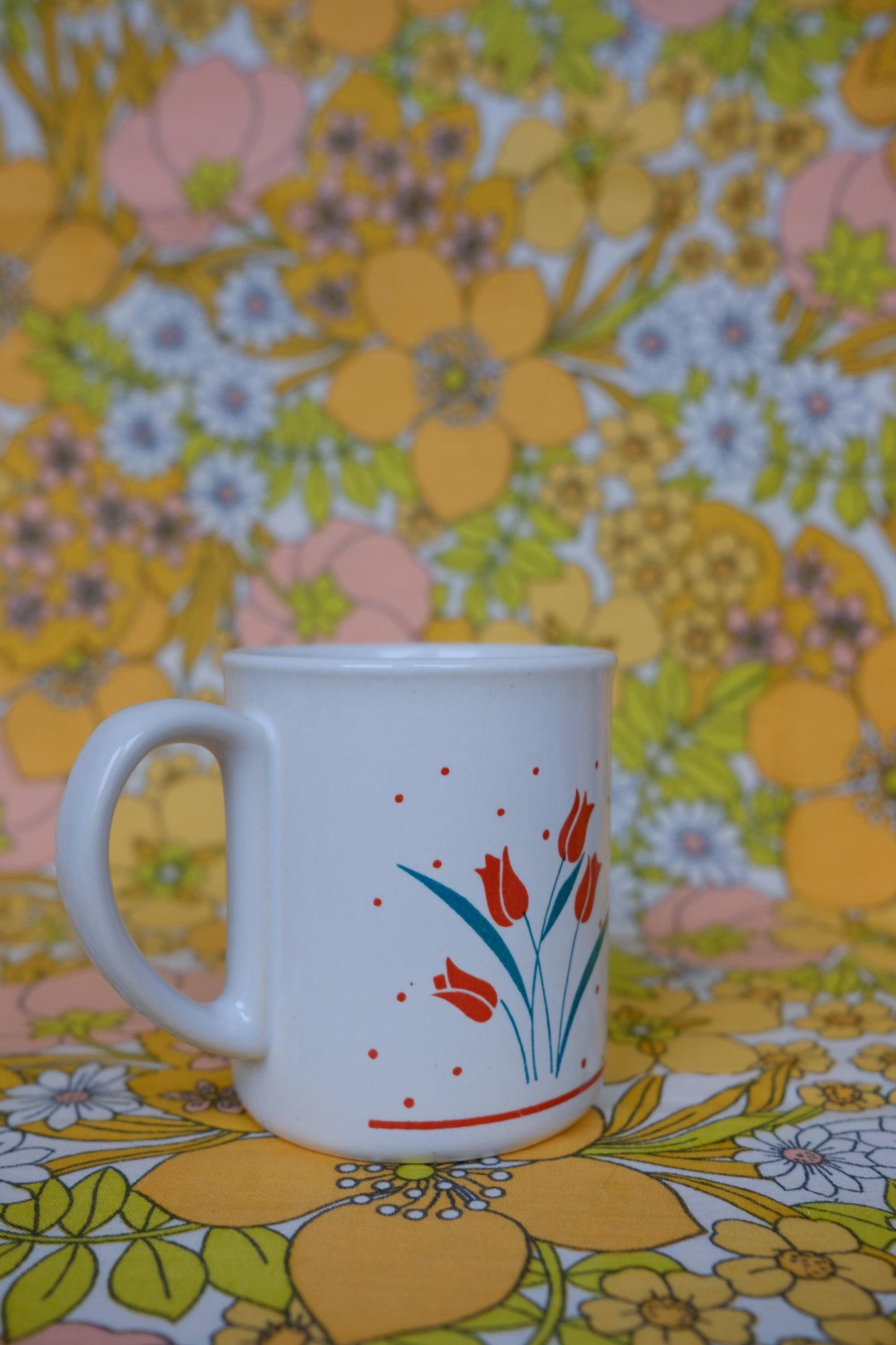 Mug tulipes