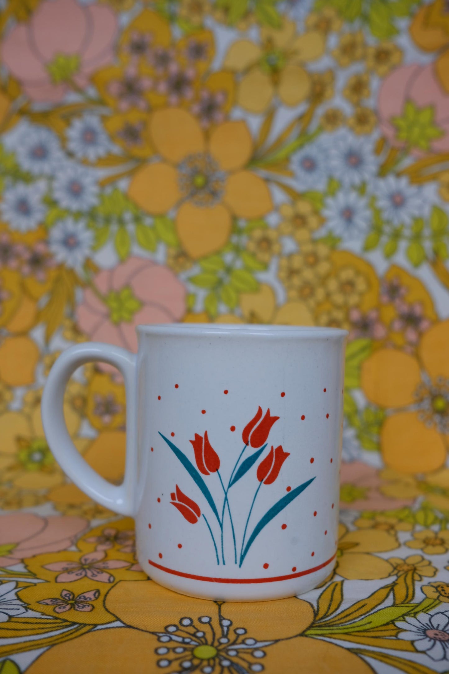 Mug tulipes