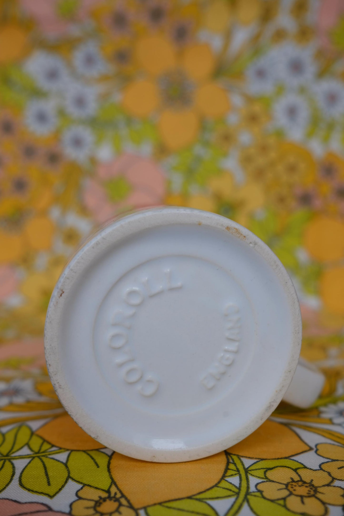 Mug coloroll, made in England