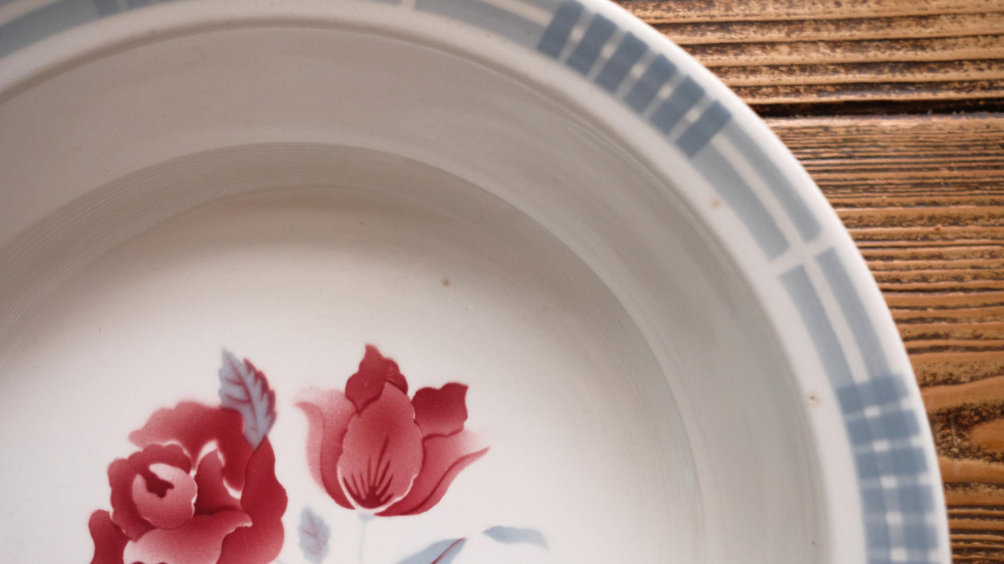 Plat creux Digoin modèle Troyes