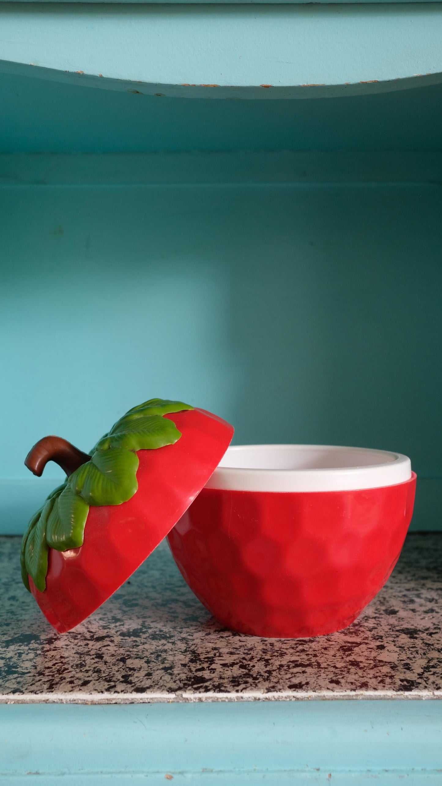 Boîte à glaçons en forme de fraise