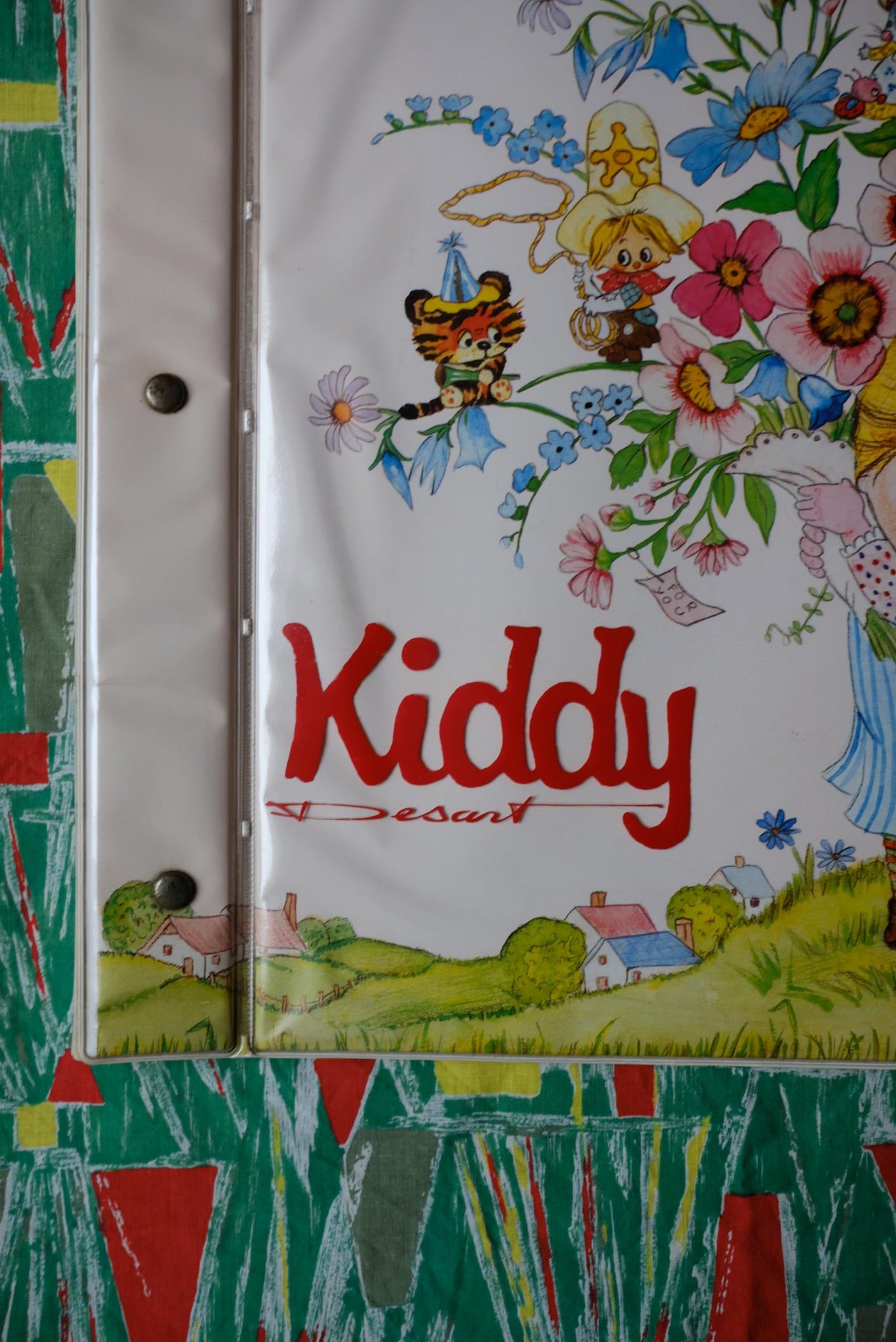 Catalogue de papier peint kiddy de 1980
