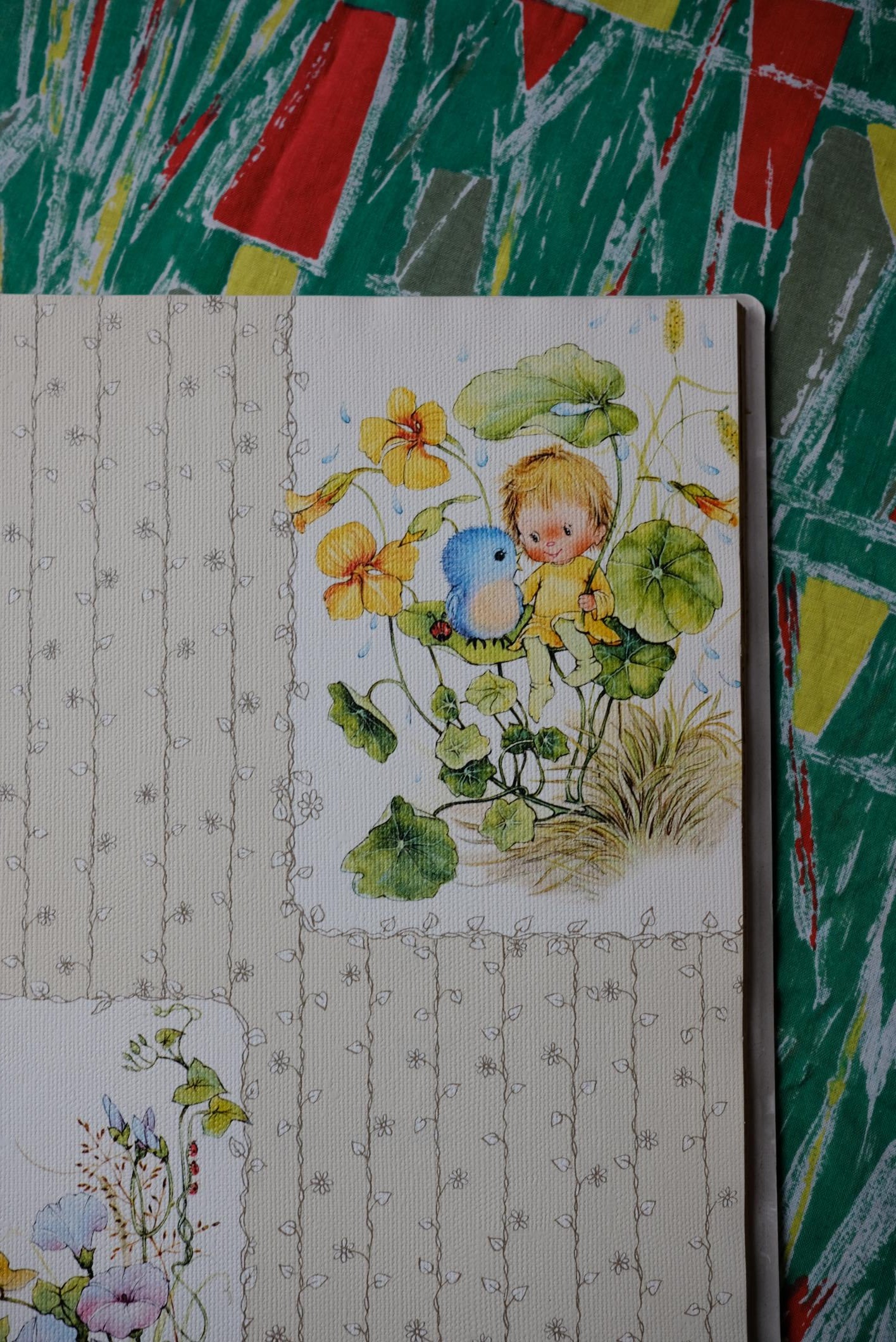 Catalogue de papier peint kiddy de 1980