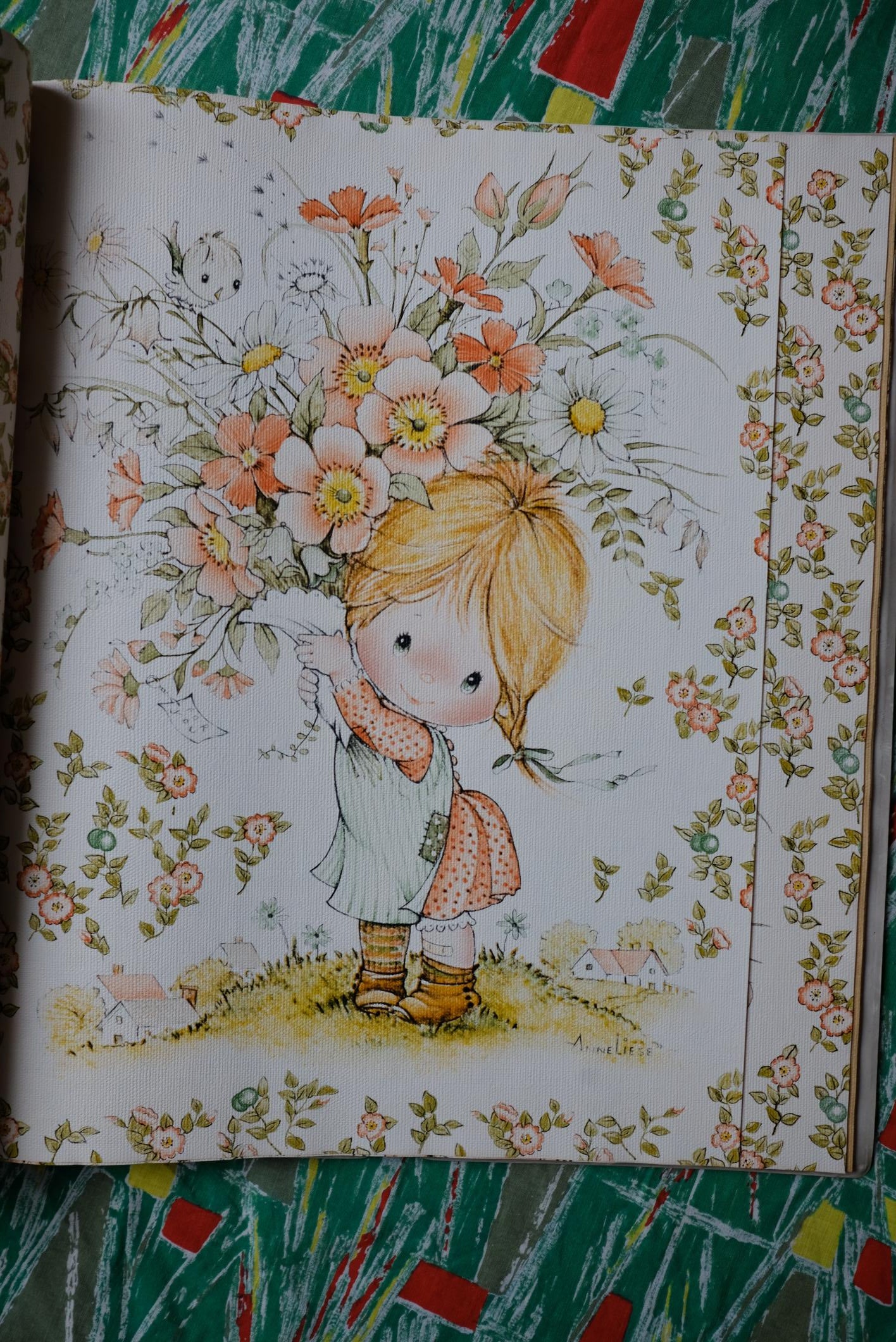 Catalogue de papier peint kiddy de 1980
