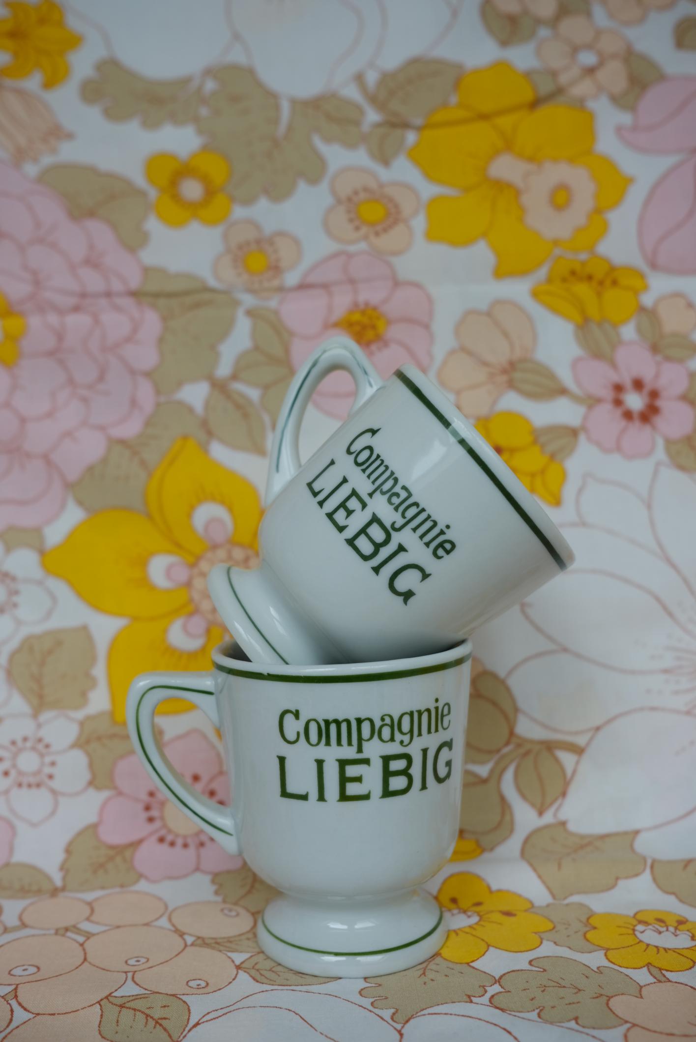 Mugs publicitaires liebig/bouillon OXO