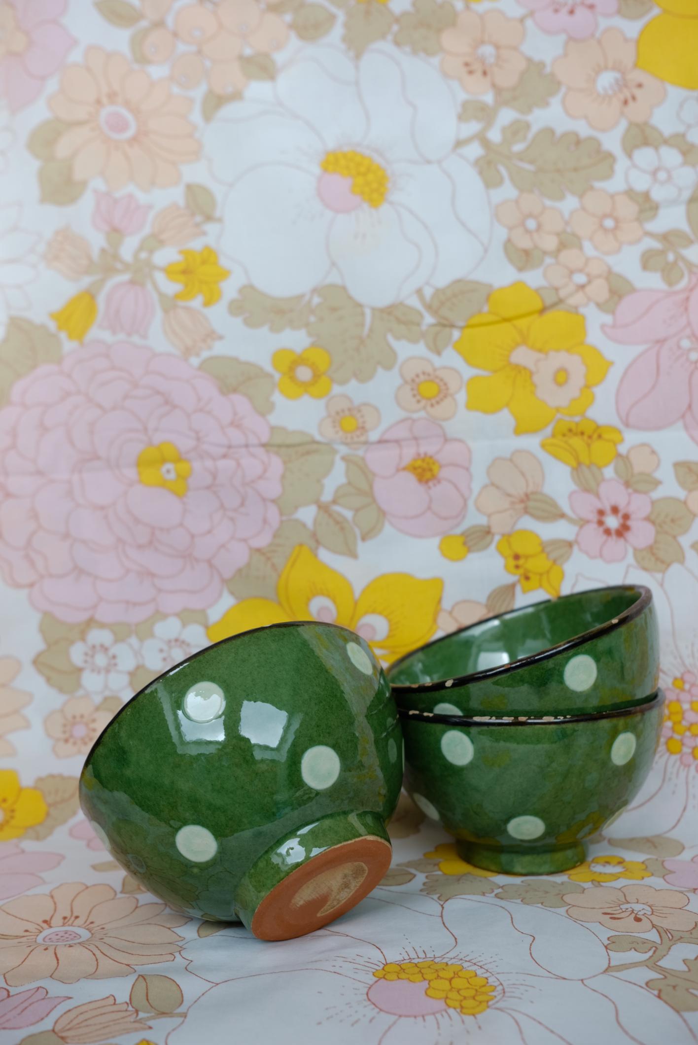 Bols à pois