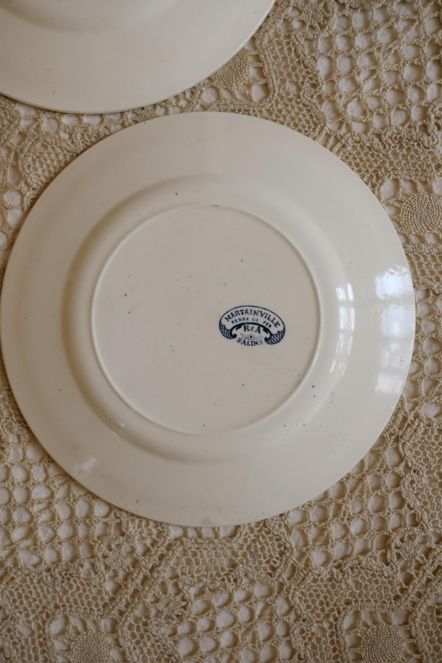 Assiettes à dessert