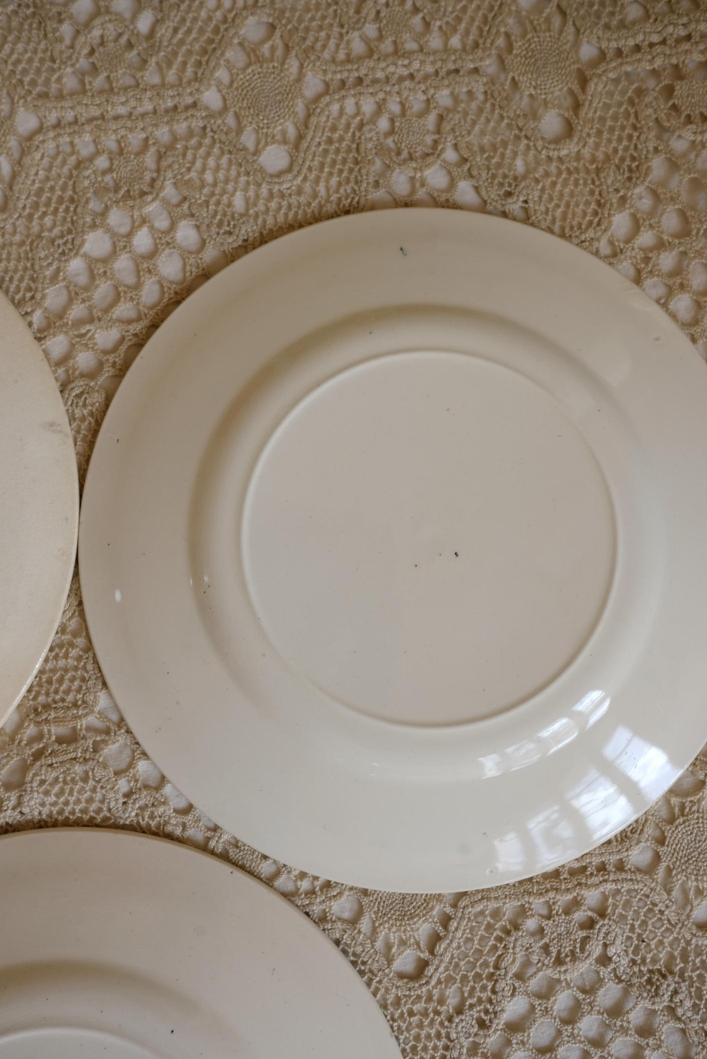Assiettes à dessert