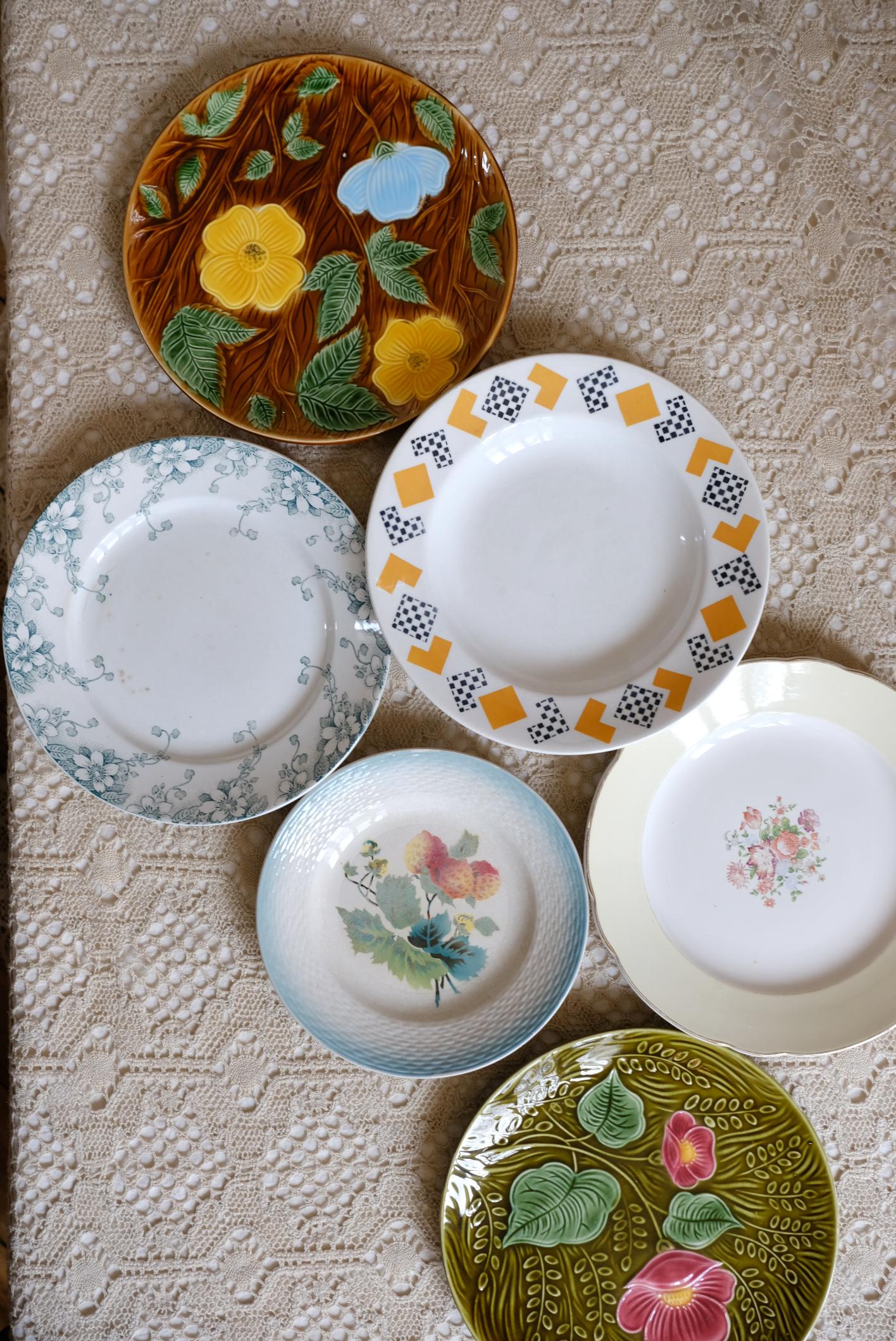 Sélection d'assiettes