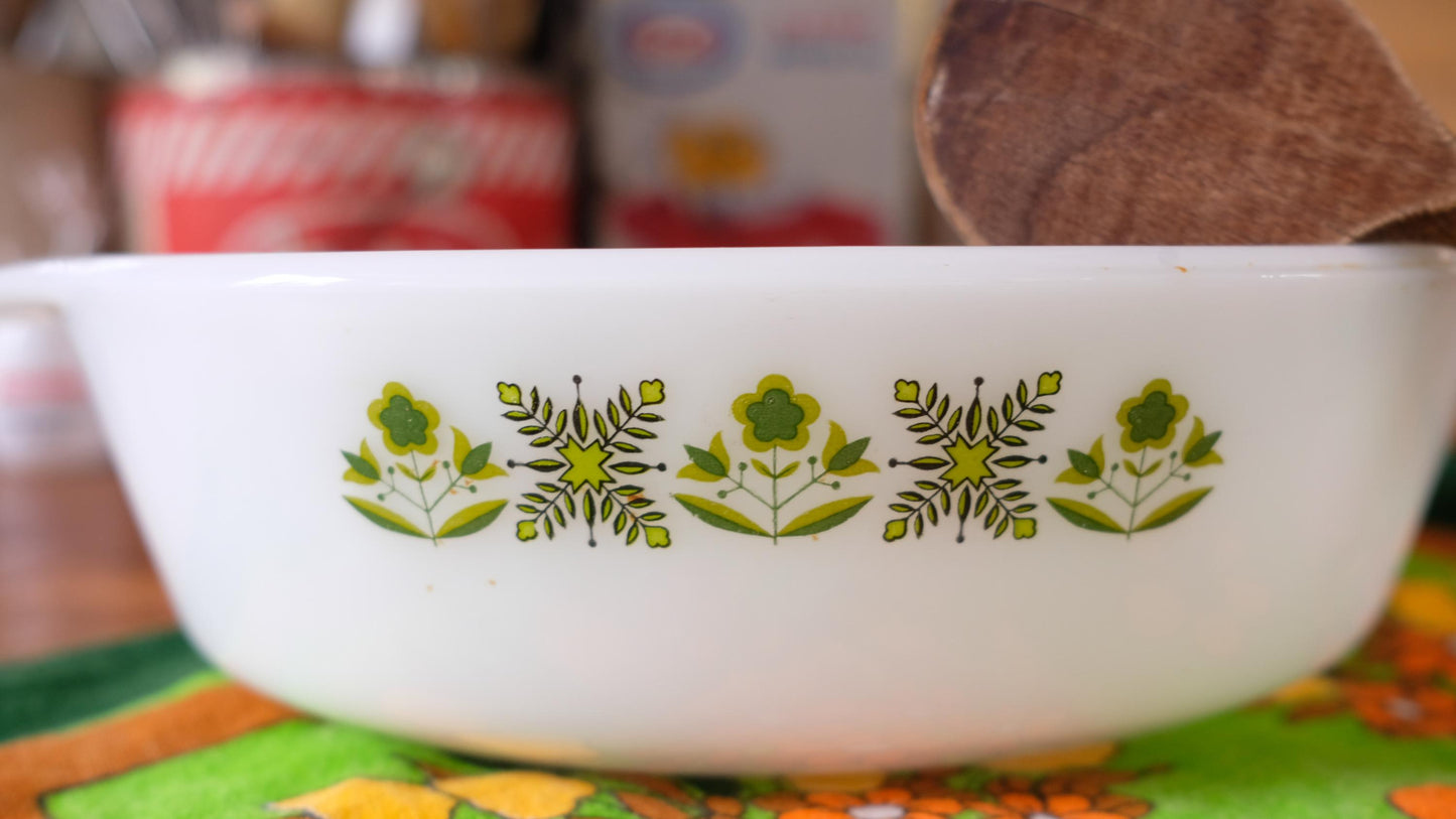 PLat en pyrex Anchor Hoking