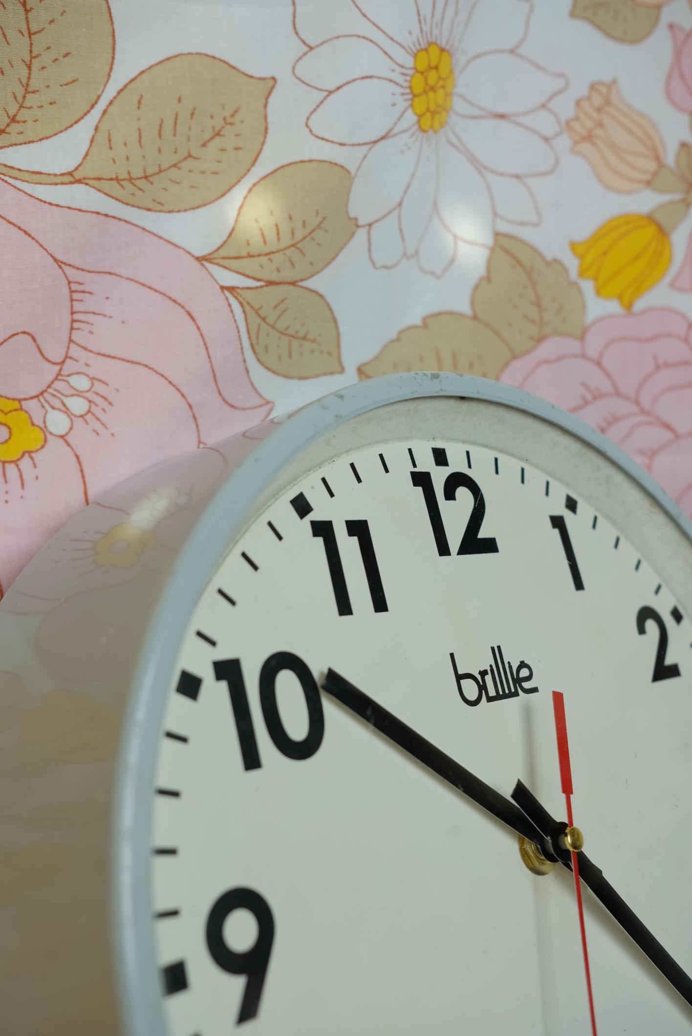 Horloge murale  industrielle Brillié