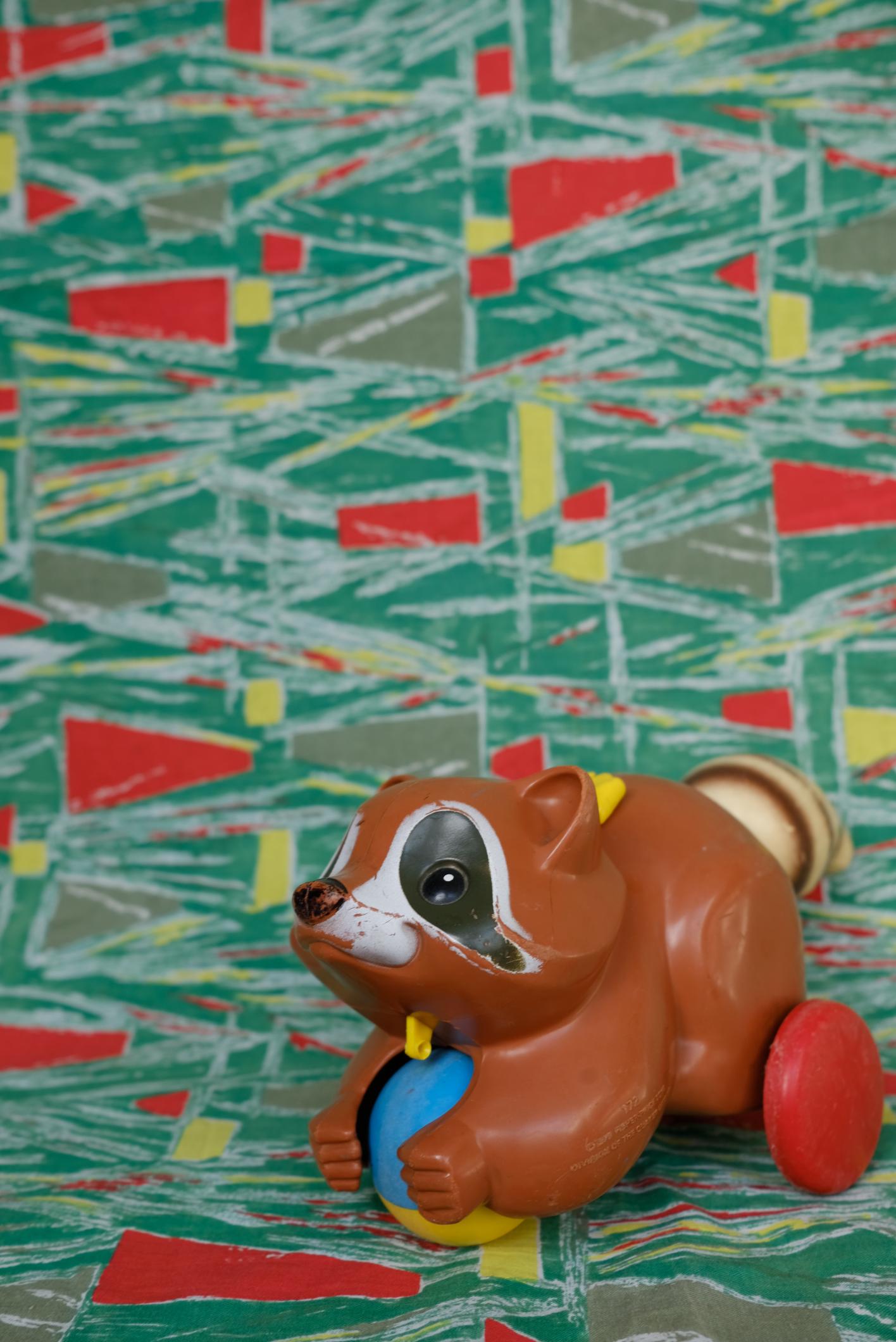 Raton laveur Fisher price