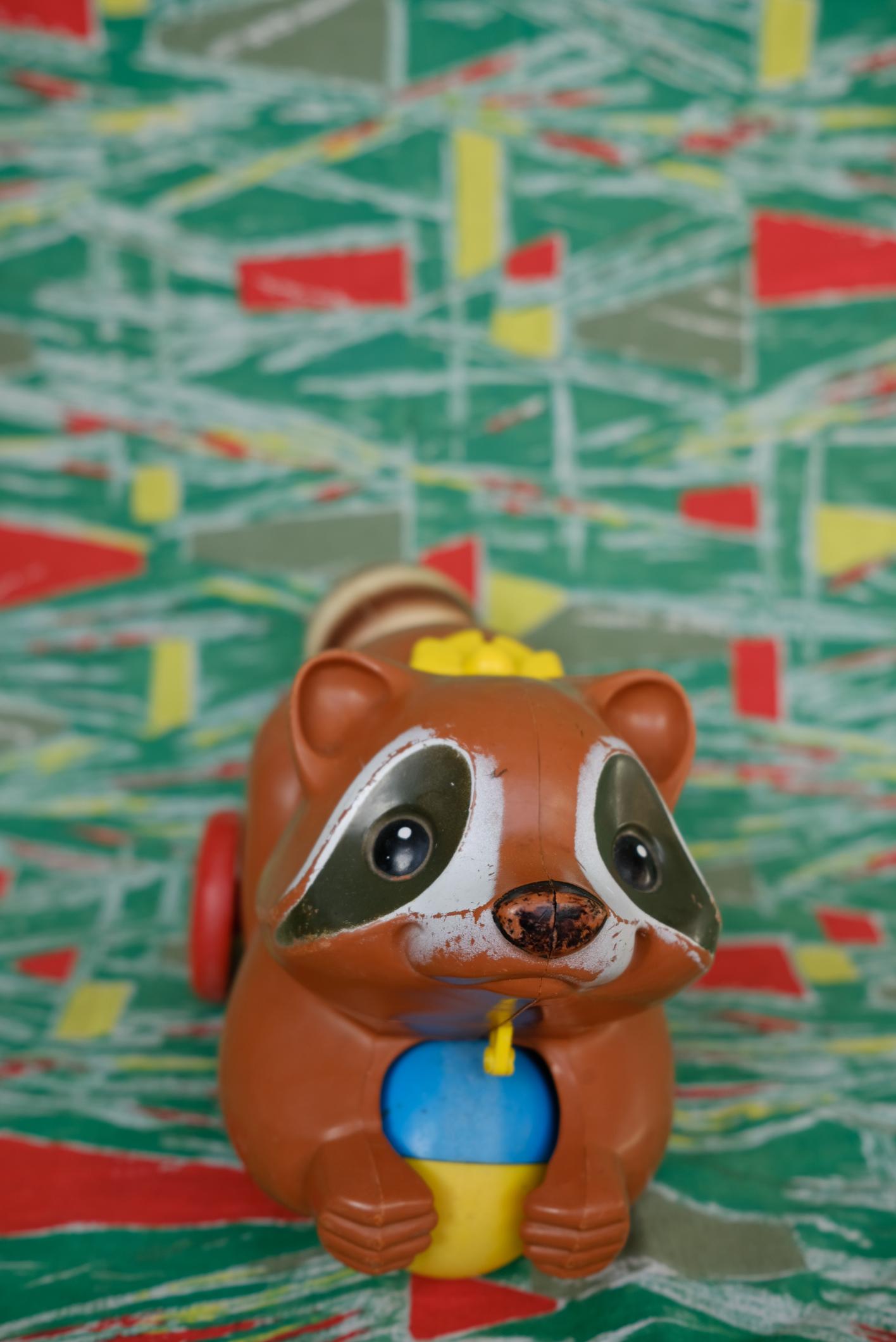 Raton laveur Fisher price
