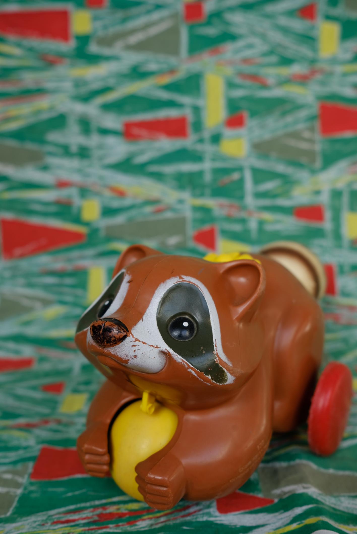 Raton laveur Fisher price