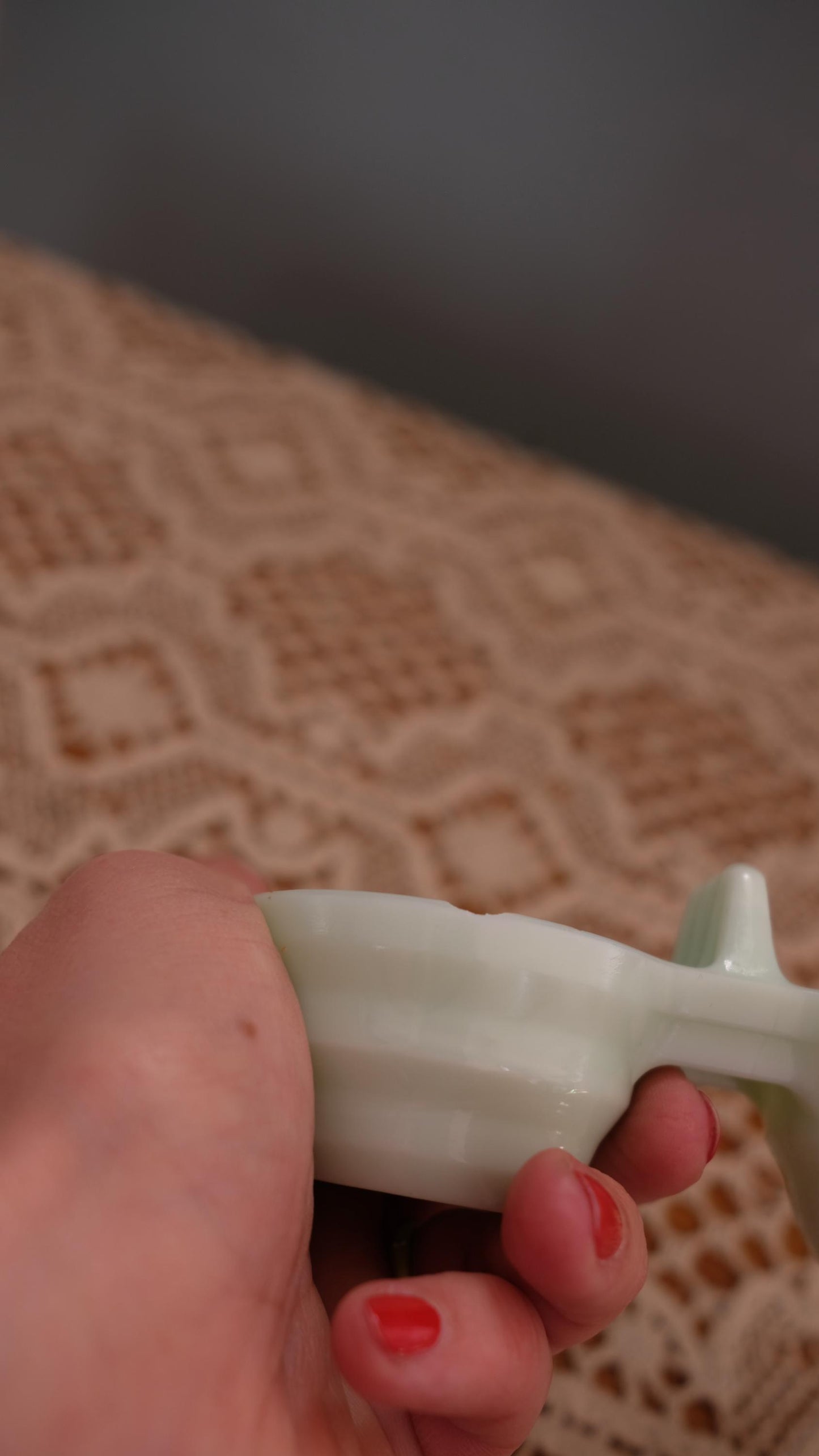 Saleron vintage en opaline