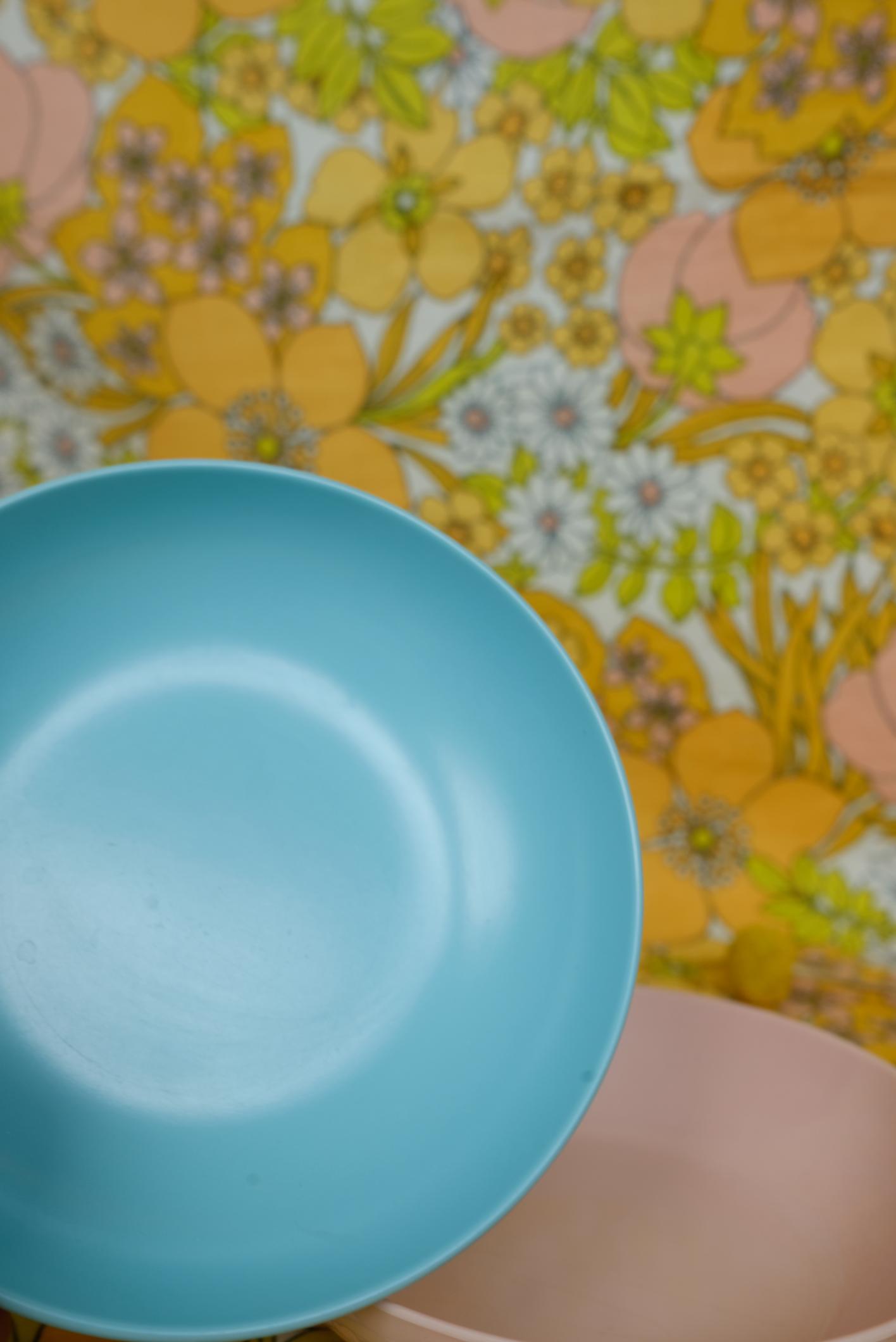 Assiettes Elysées, mélaminé de luxe