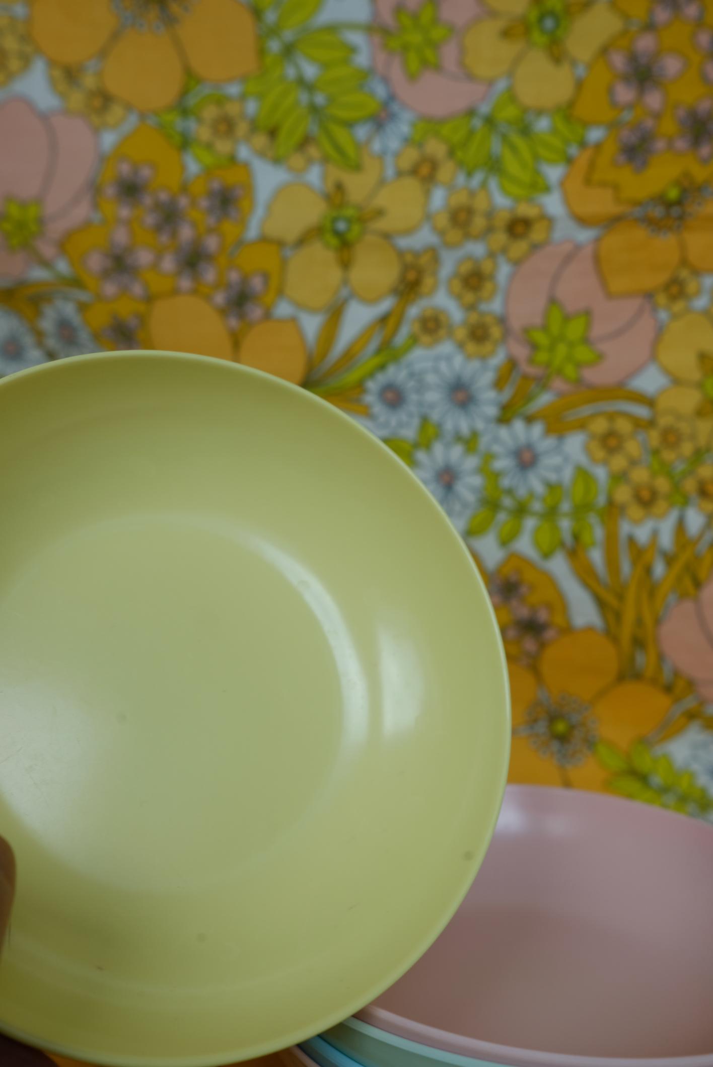 Assiettes Elysées, mélaminé de luxe