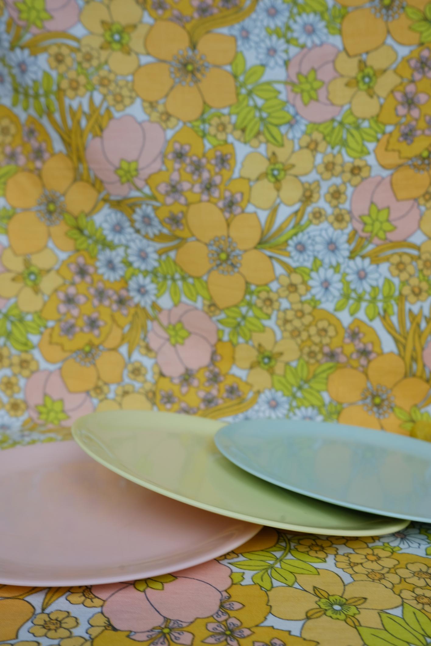 Assiettes Elysées, mélaminé de luxe