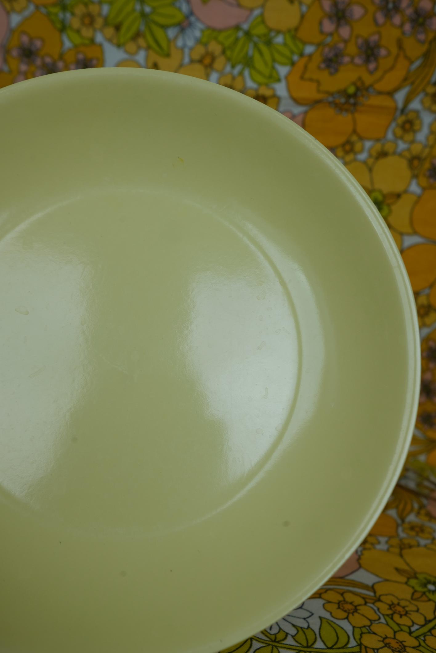 Assiettes creuses Elysées, mélaminé de luxe