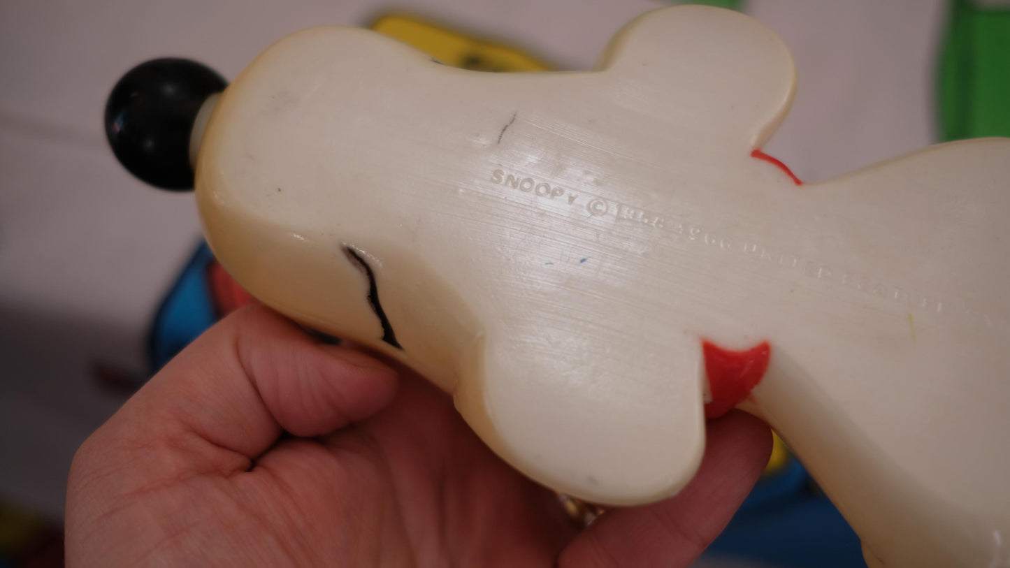 Bouteille de shampoing snoopy vintage