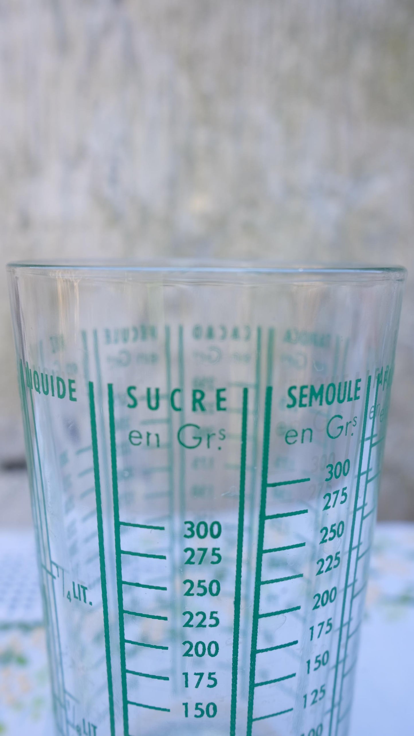 Verre doseur Vermesure