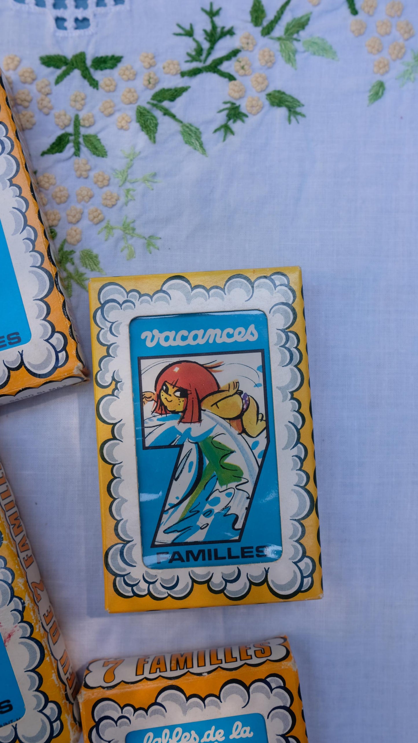 Jeux de sept famille France Cartes