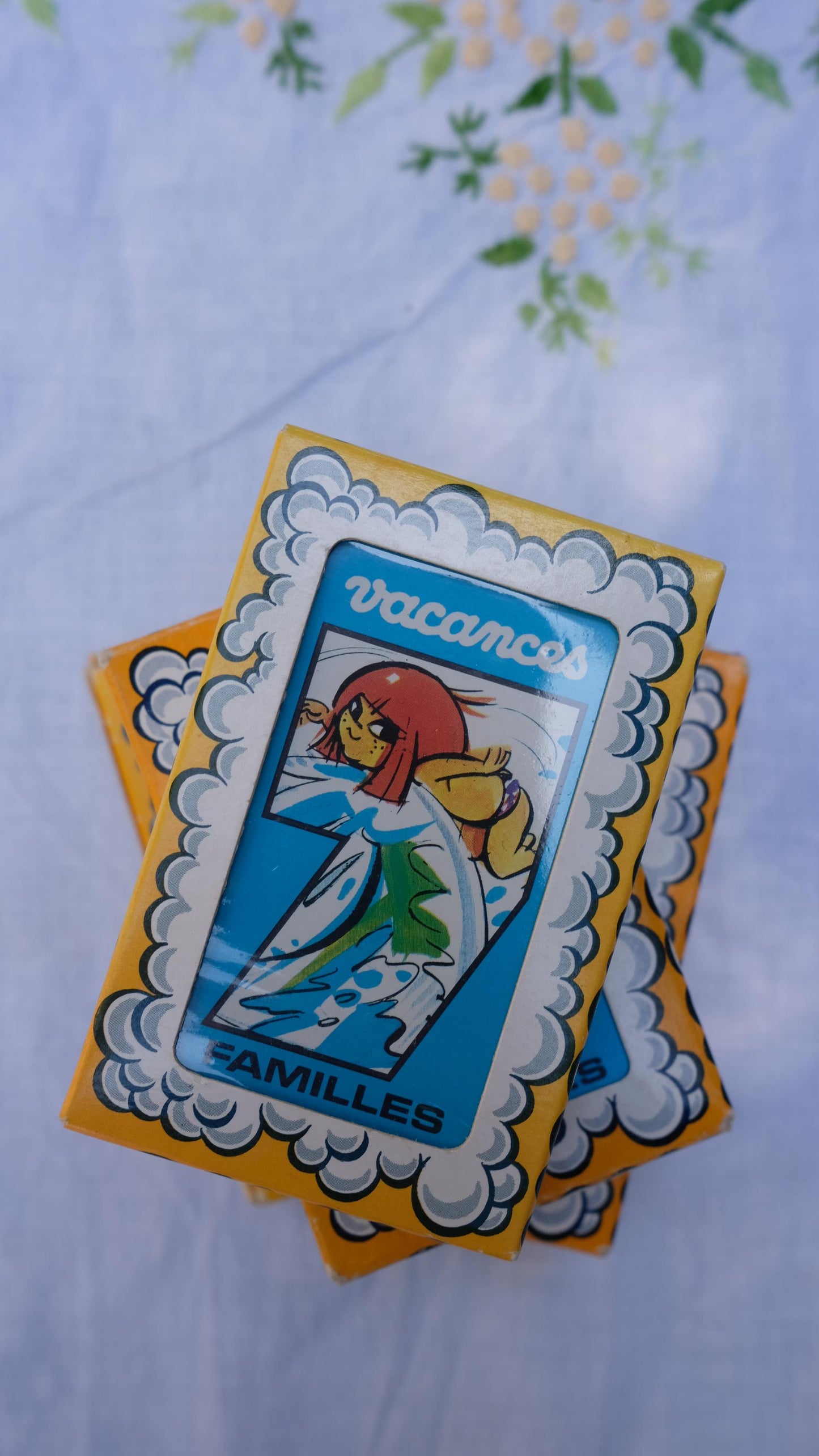 Jeux de sept famille France Cartes