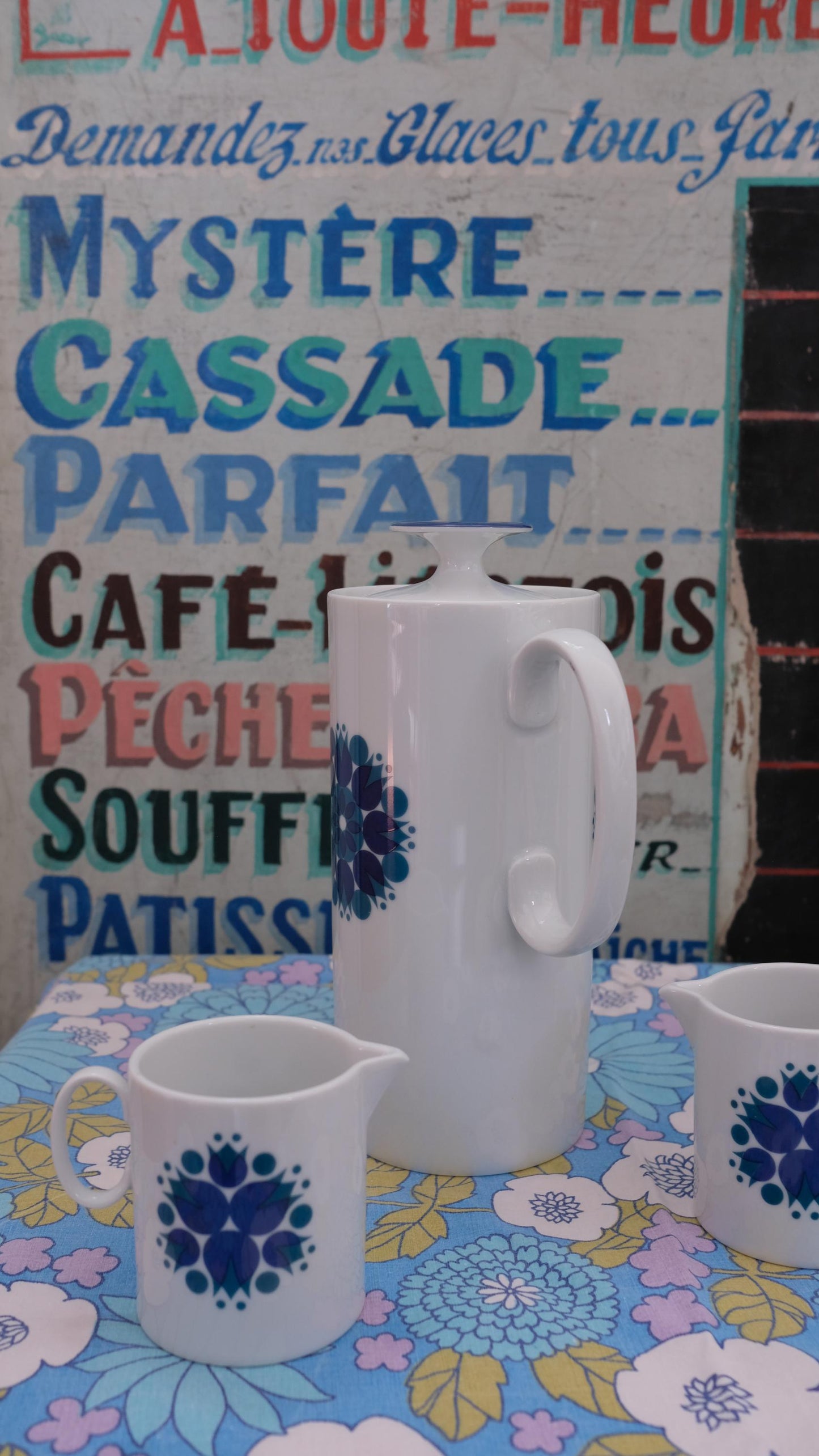 Service à café Thomas Rosenthal Germany vintage style space age