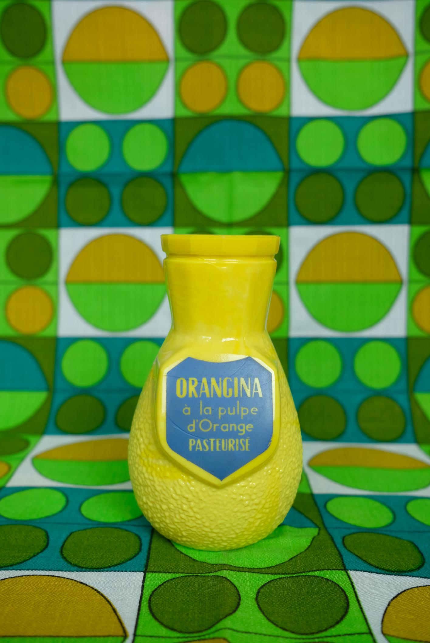 POrte paille publicitaire orangina