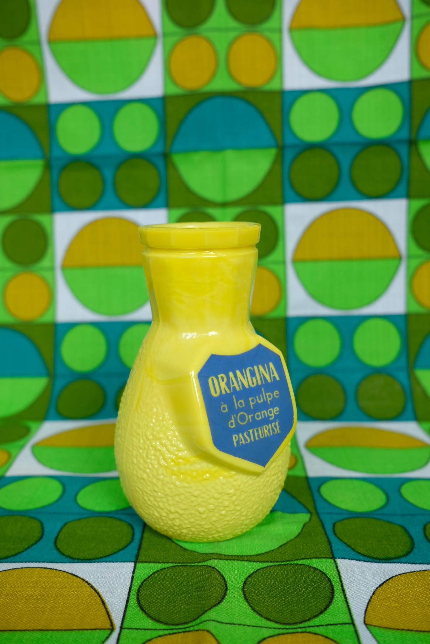 POrte paille publicitaire orangina