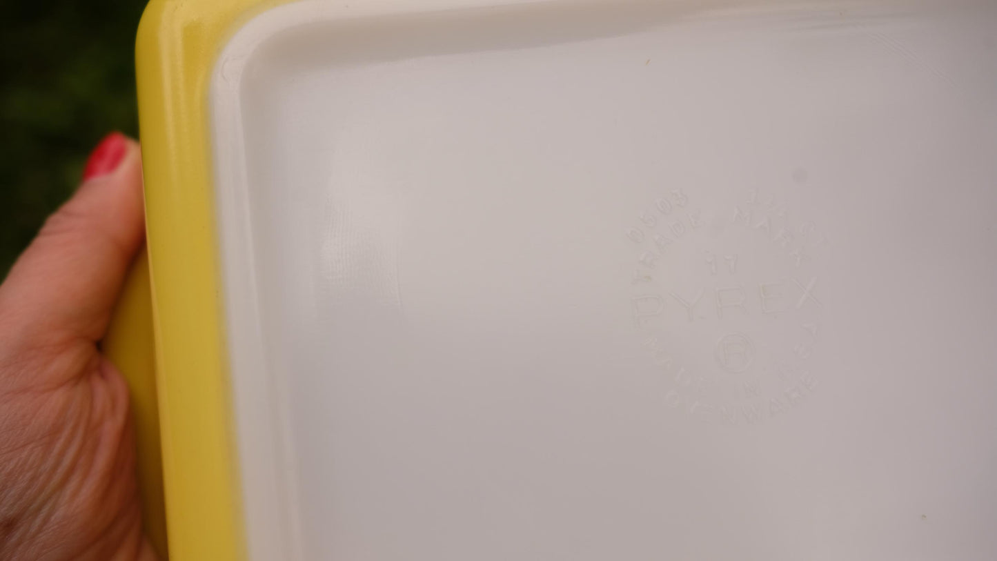 Plat à four pyrex made in Usa vintage