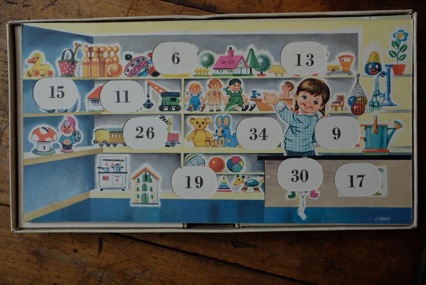 Jeu de loto " go shopping"