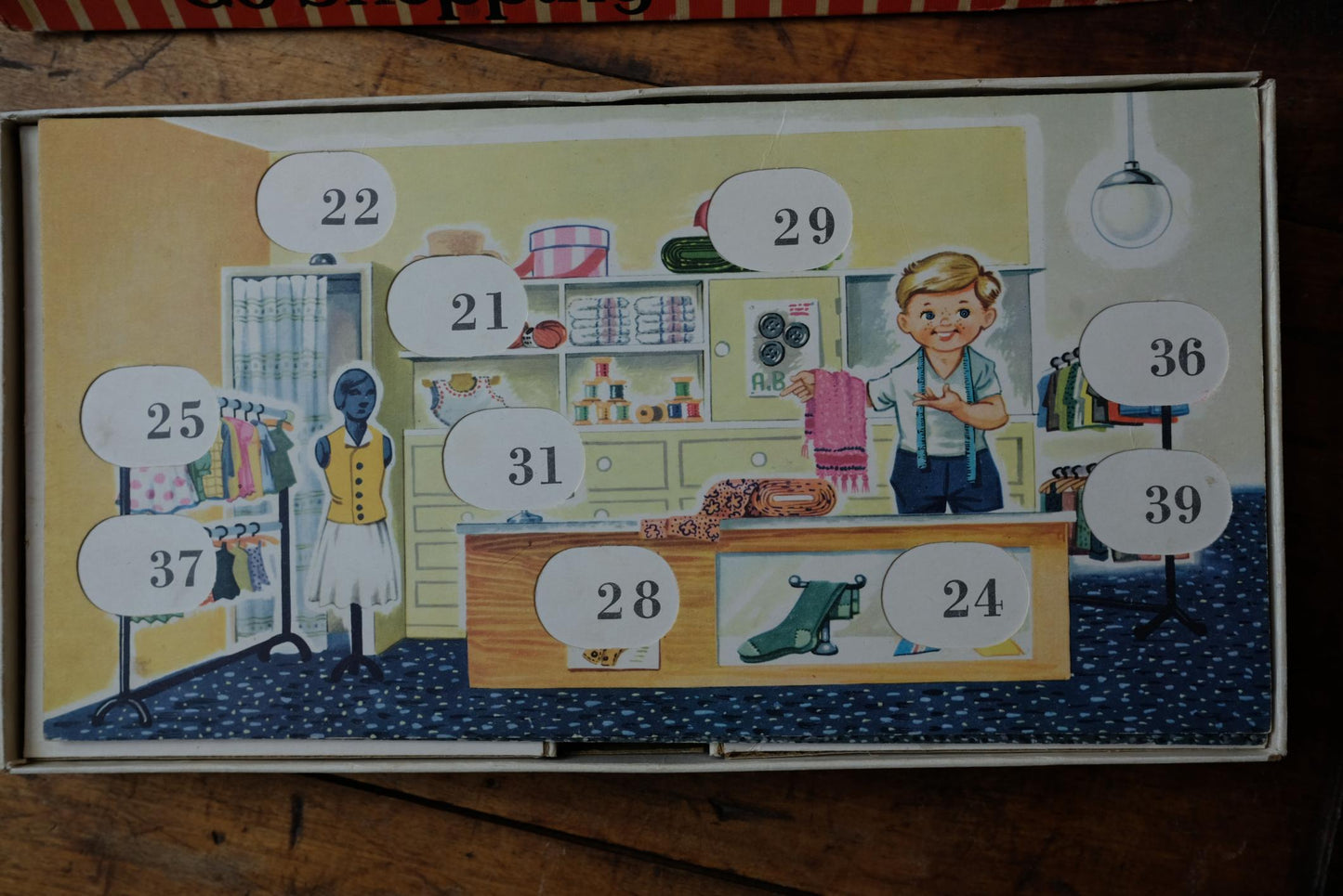 Jeu de loto " go shopping"