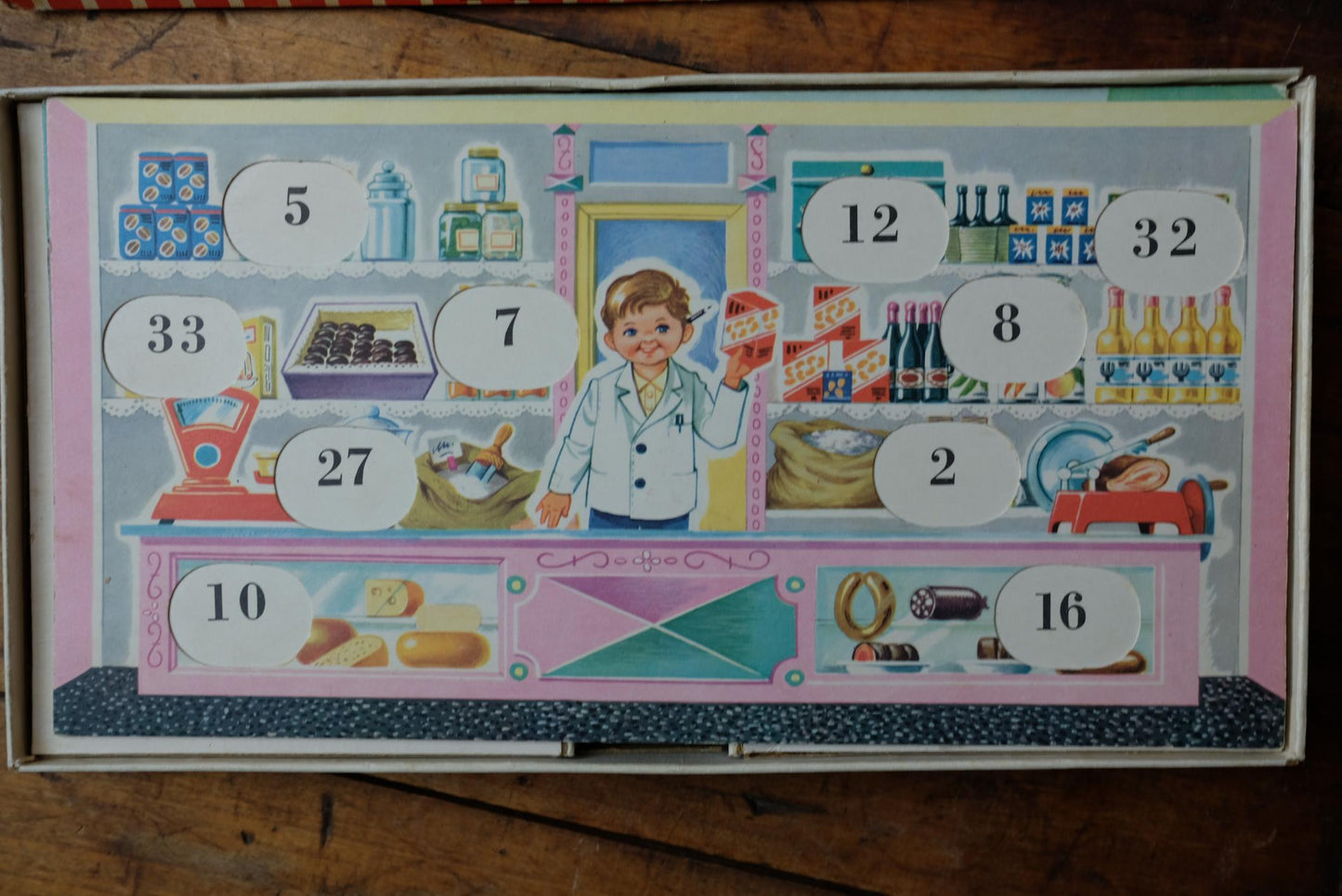 Jeu de loto " go shopping"