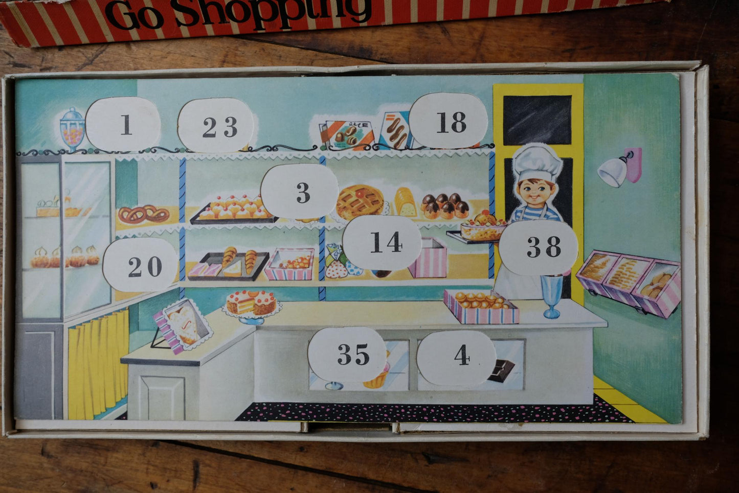 Jeu de loto " go shopping"
