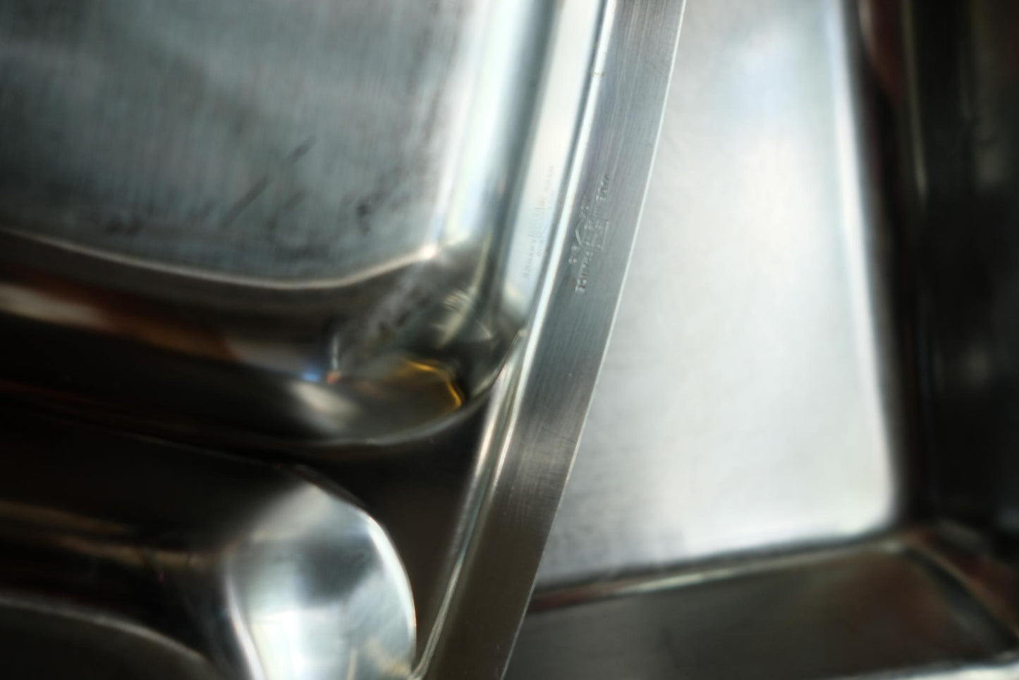 Plateau compartimentés en inox