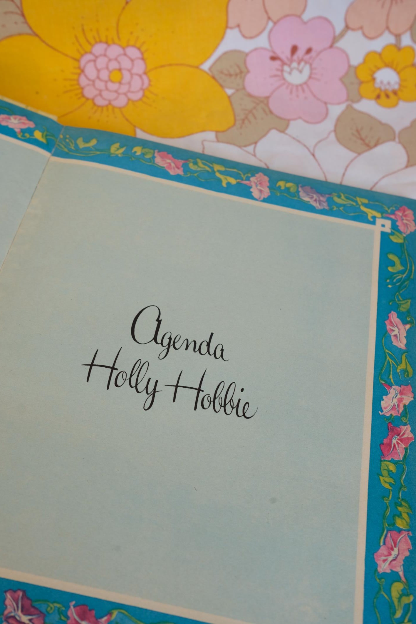 Agenda perpétuel Holly Hobbie