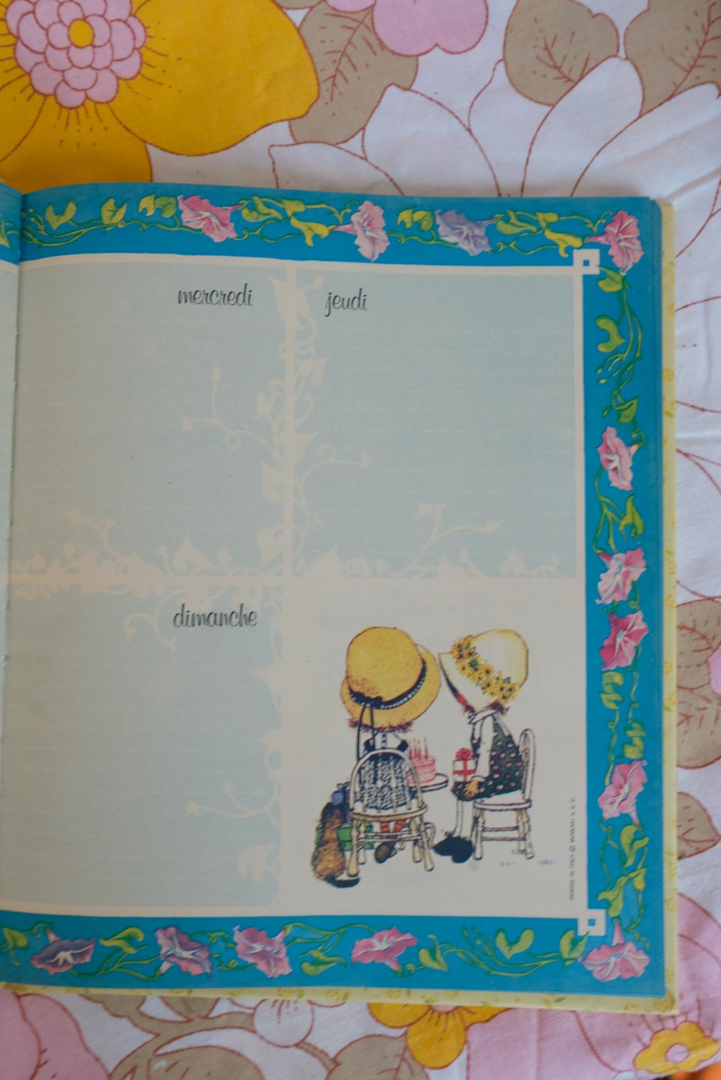 Agenda perpétuel Holly Hobbie