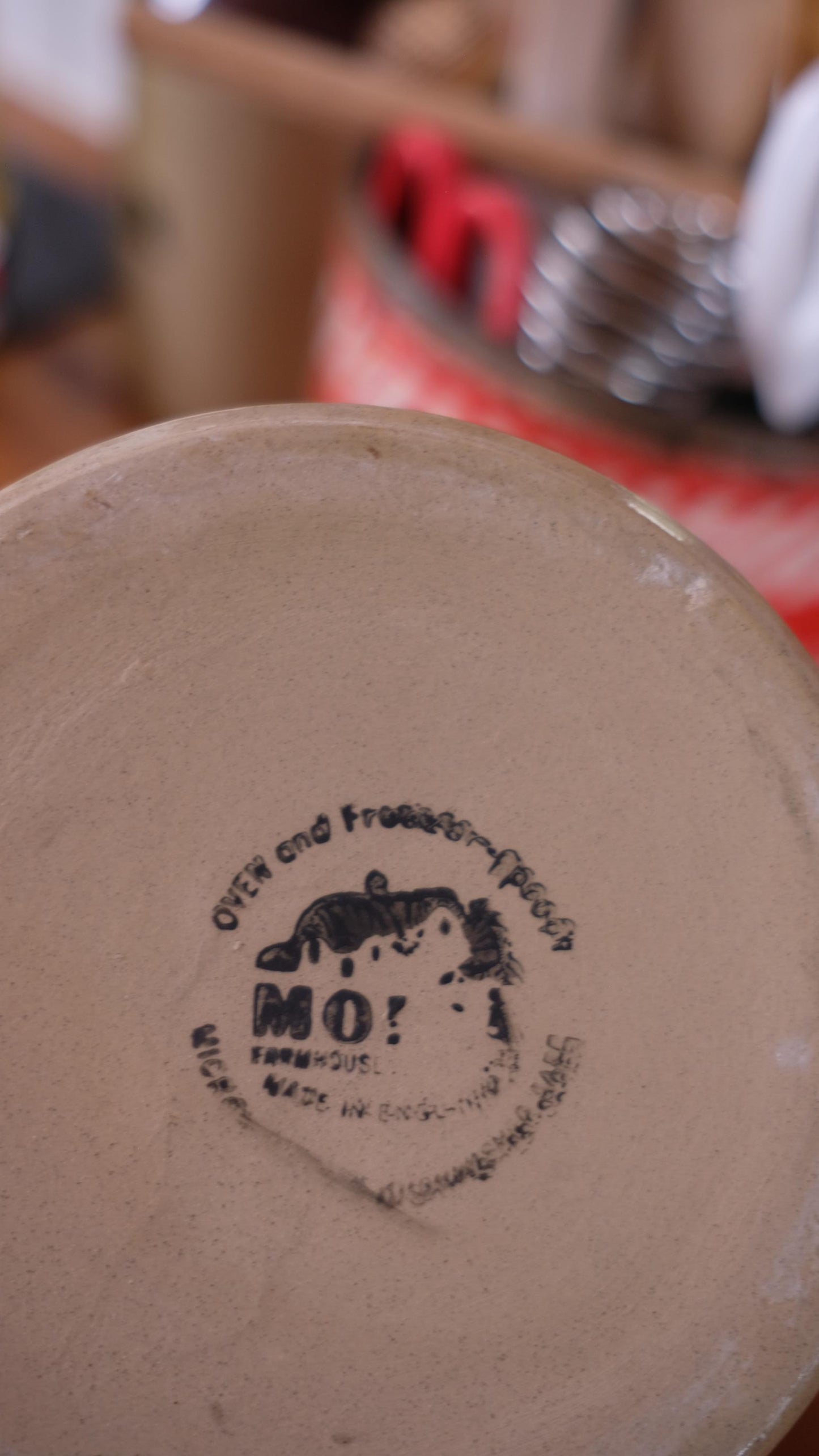 Pot en grès vintage made in England style farmhouse