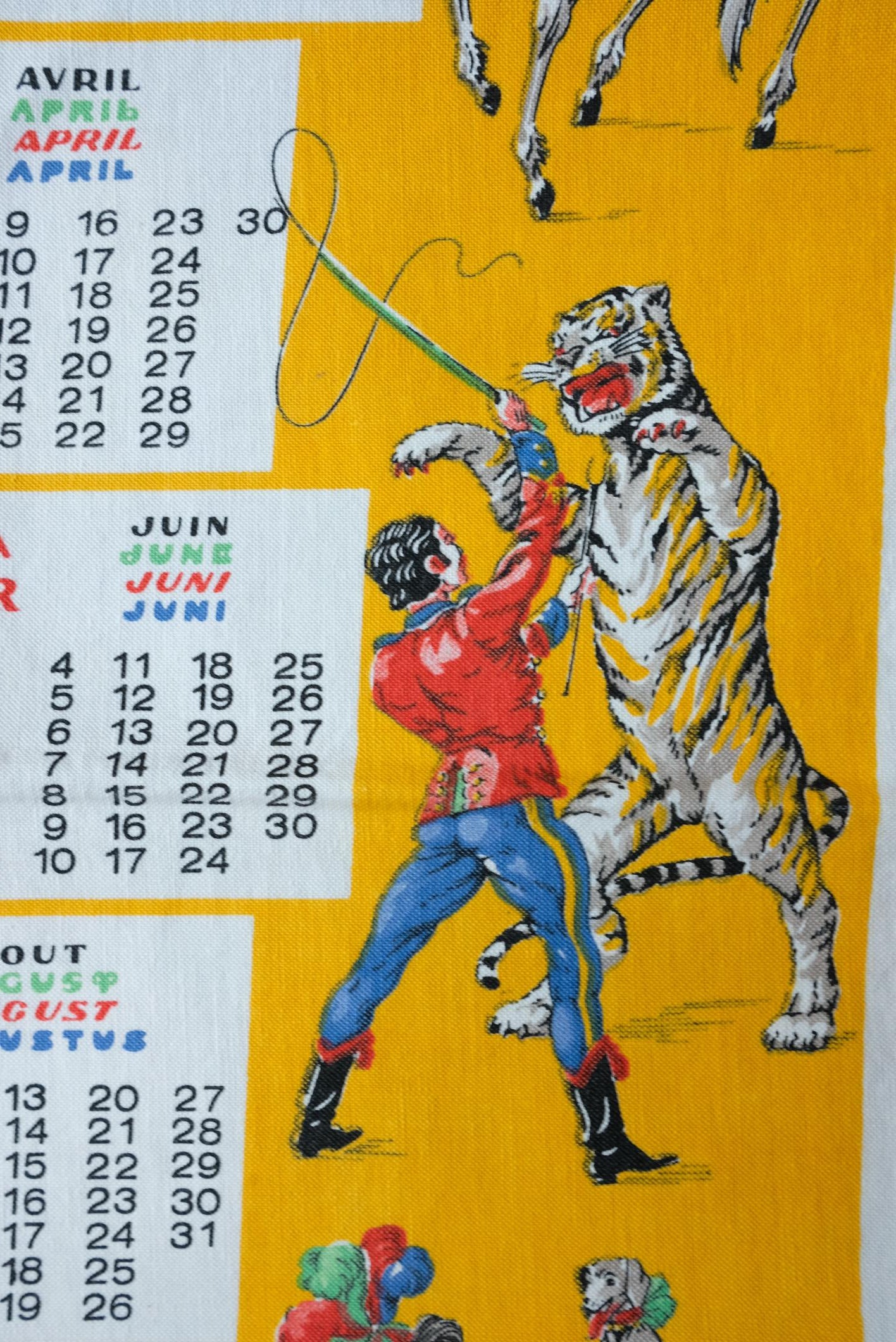 Sélection de torchons calendrier