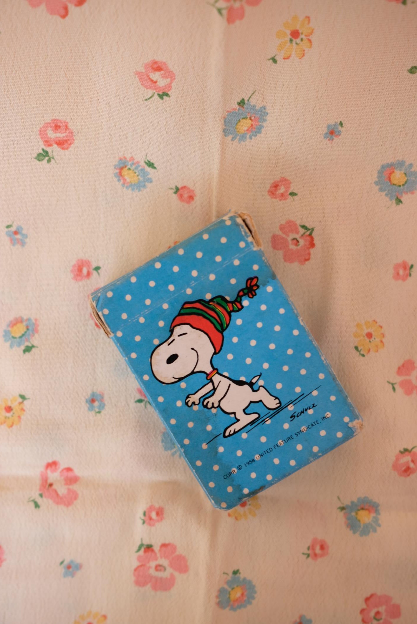 Mini jeu de cartes Peanuts