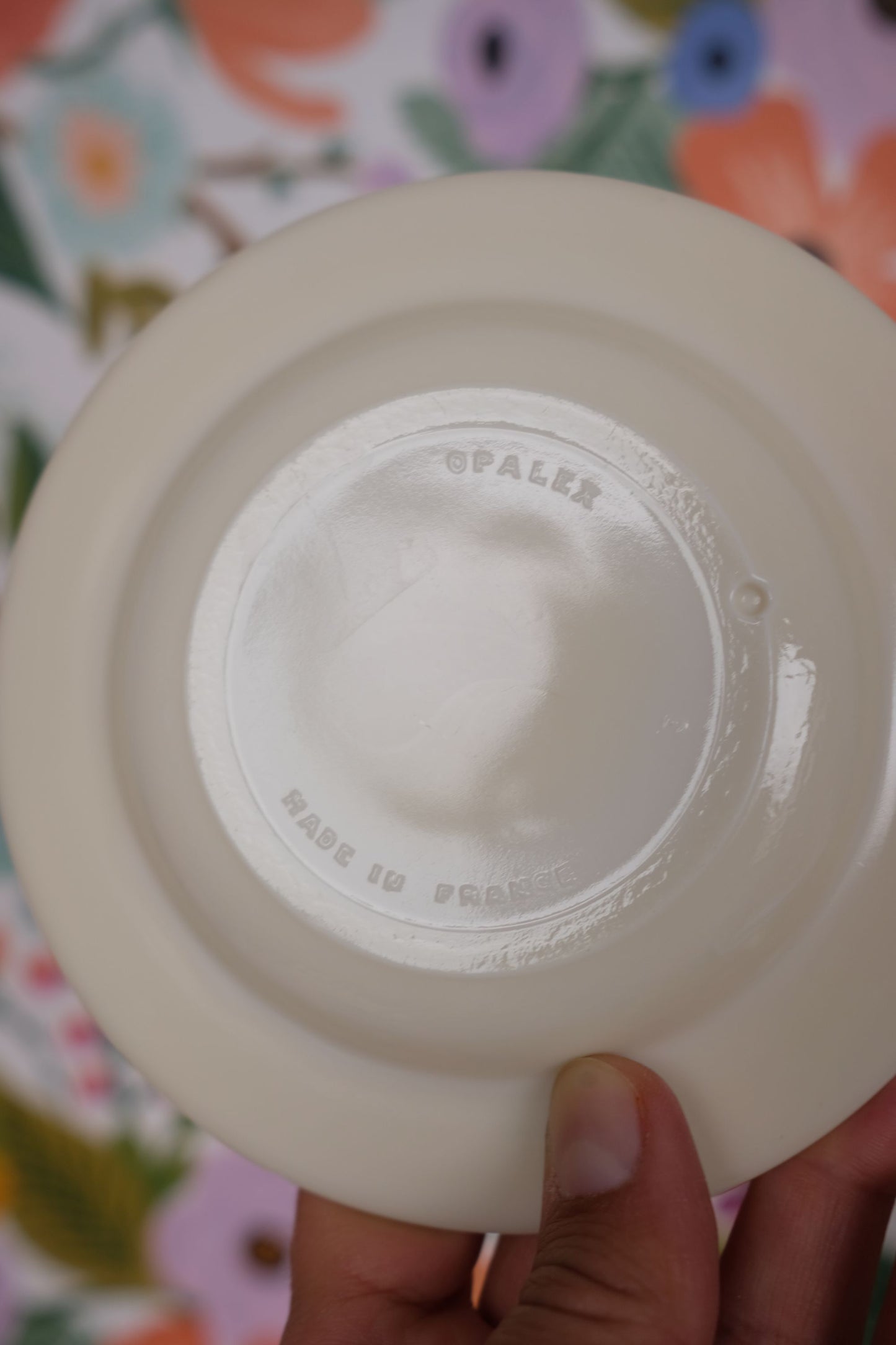 Cendrier publicitaire le Noilly en opaline