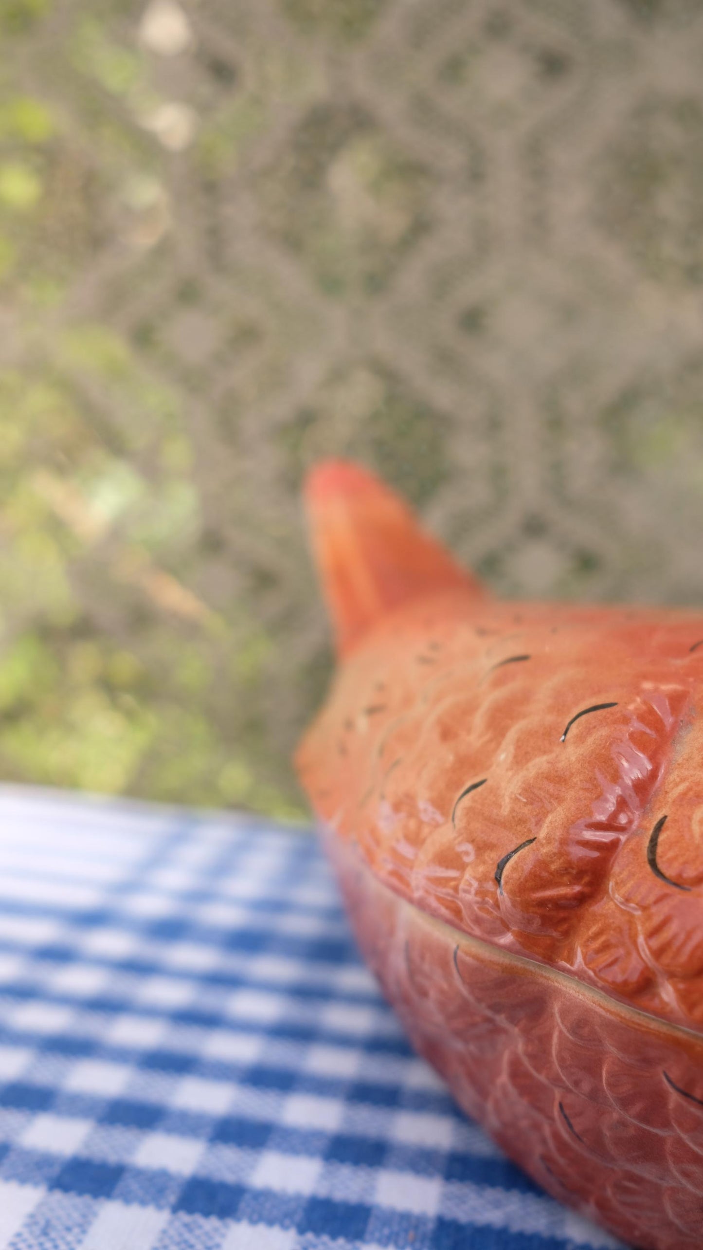 Terrine zoomorphe vintage en forme de faisan, style Caugant.