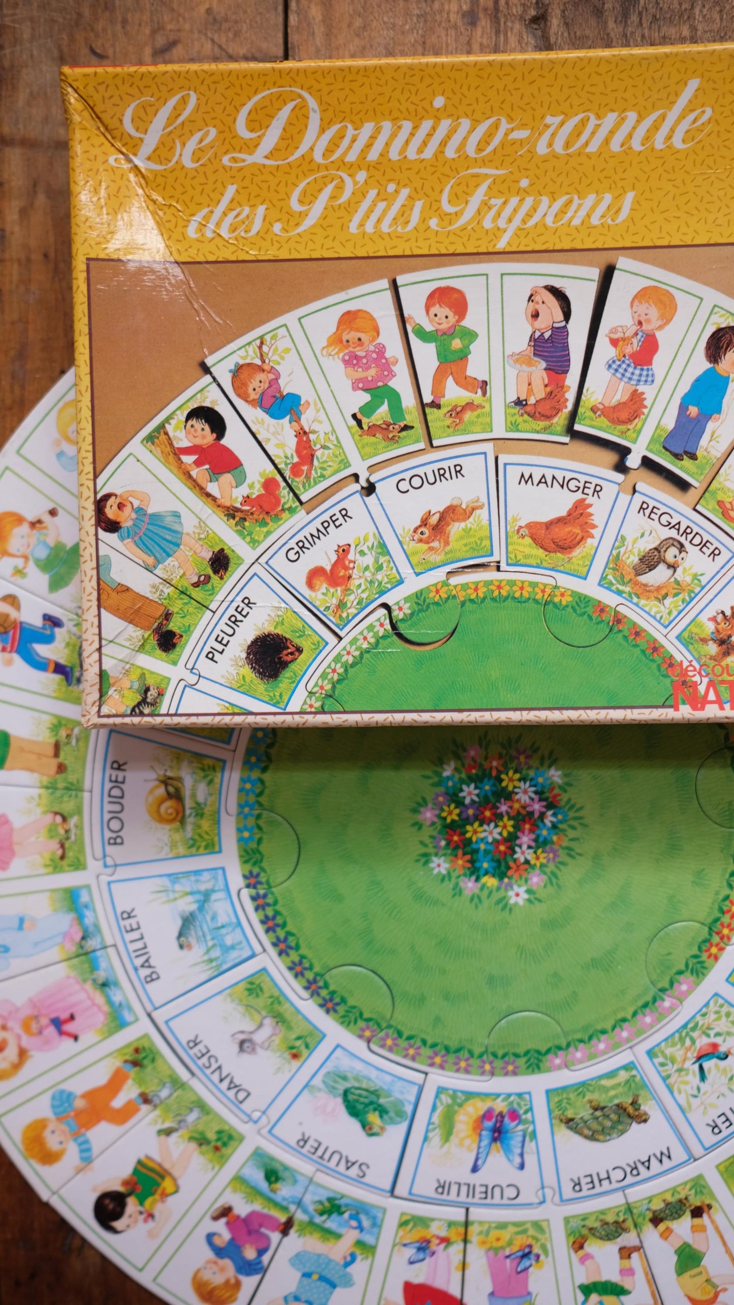 Jeu de société "domino des p'tits fripons"