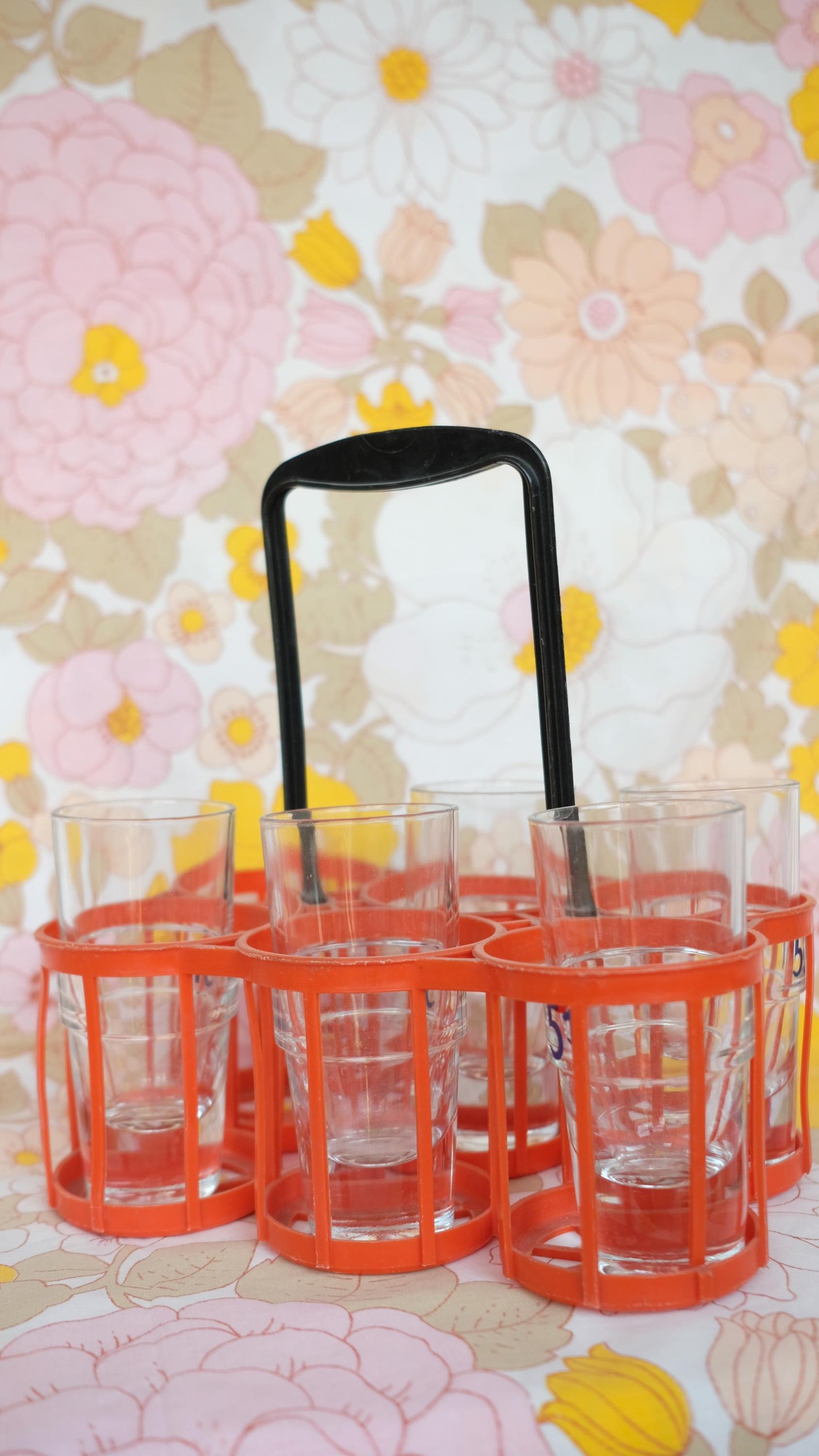 Panier à verres en plastique