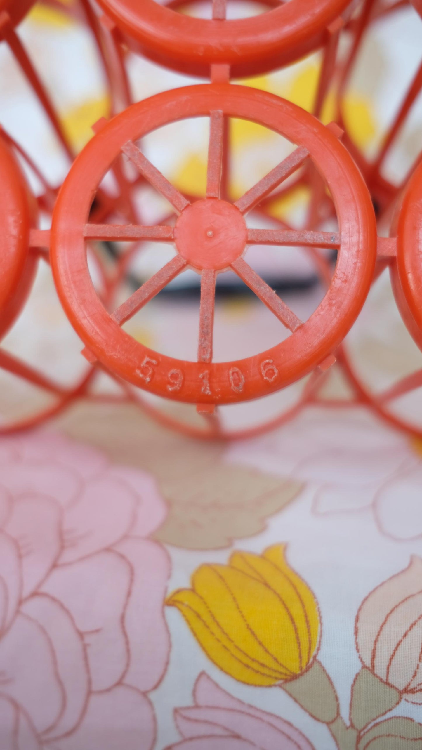 Panier à verres en plastique