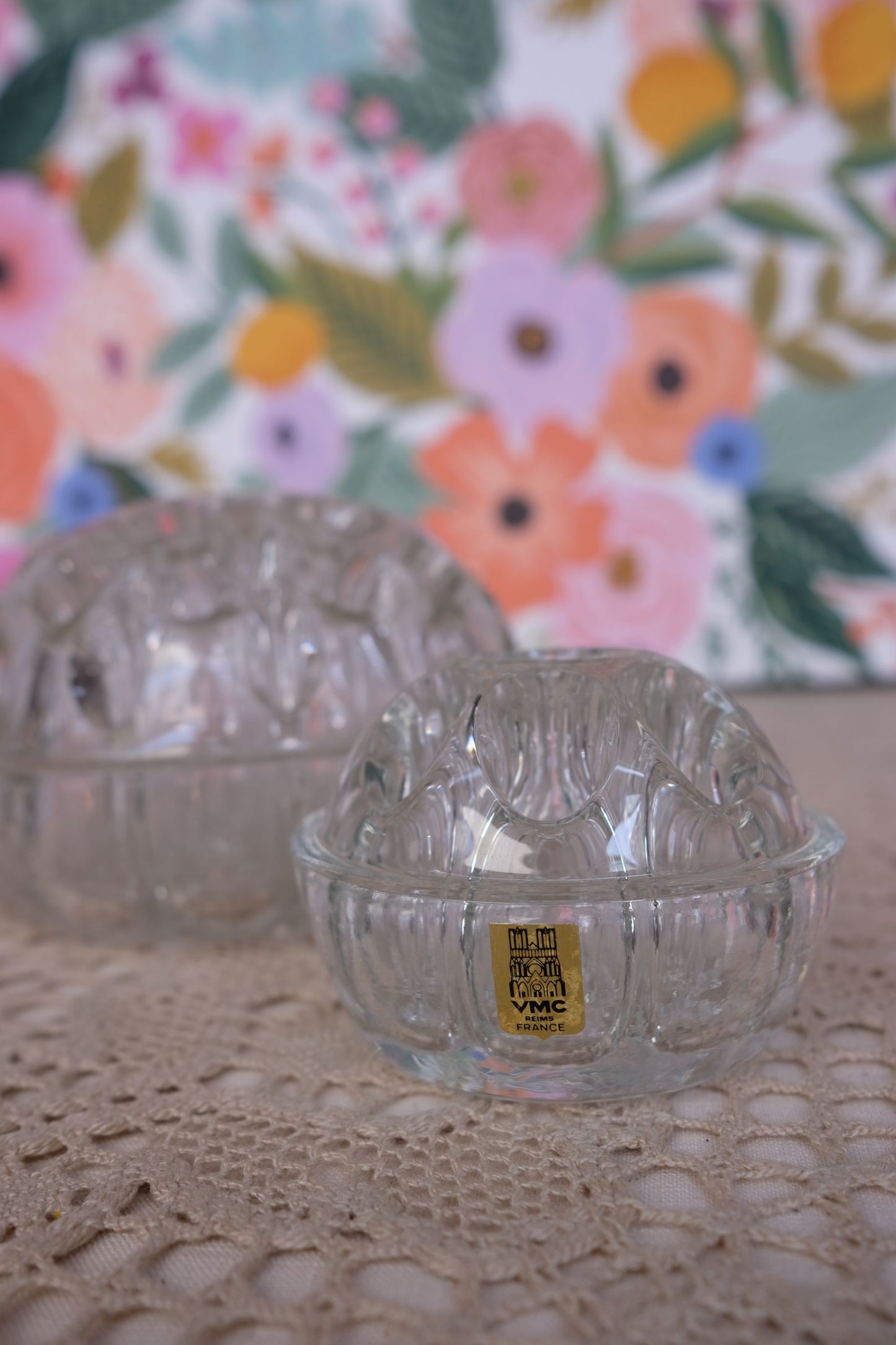 Pique fleurs de la verrerie mécanique de Reims